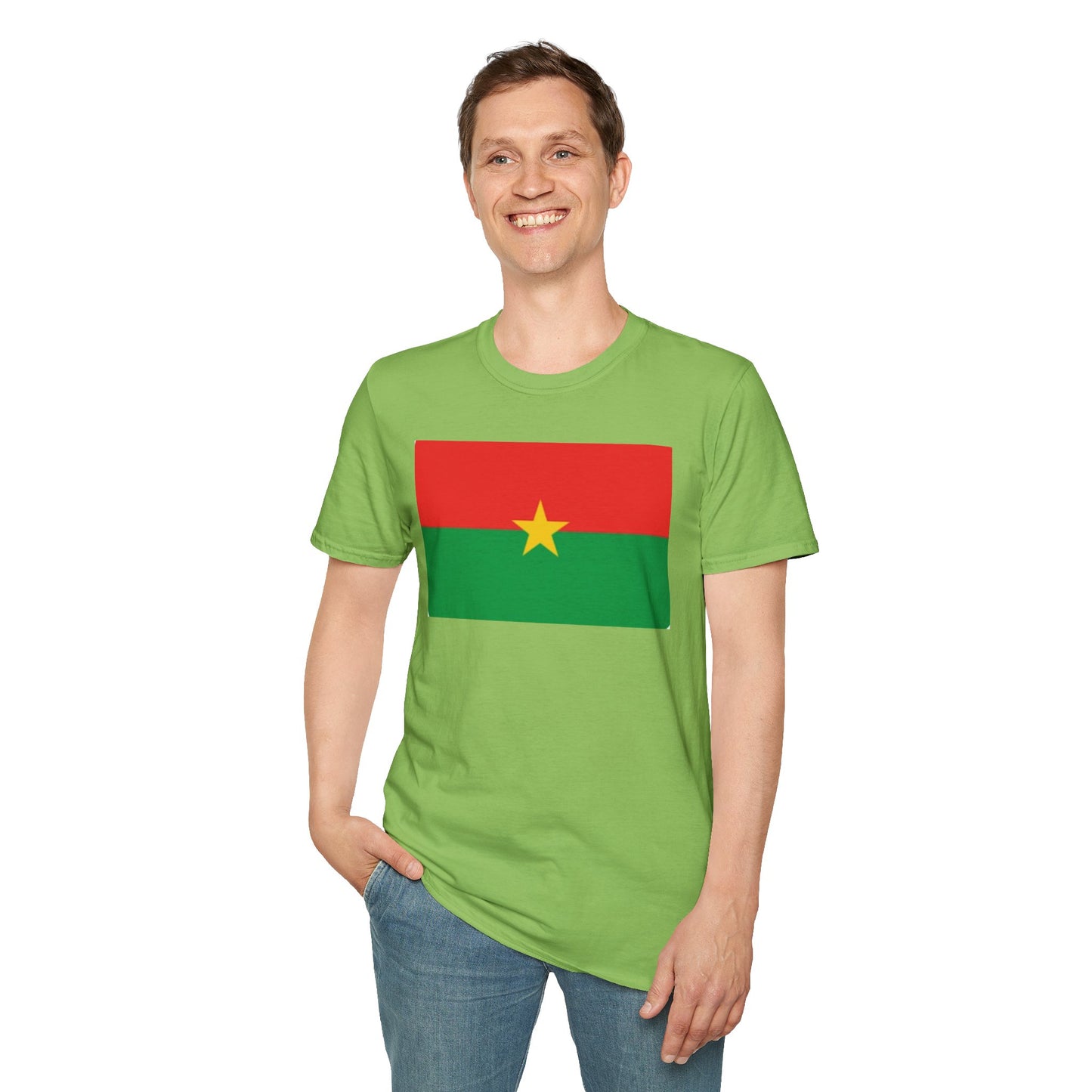 Unisex Softstyle T-Shirt -- Burkina Faso