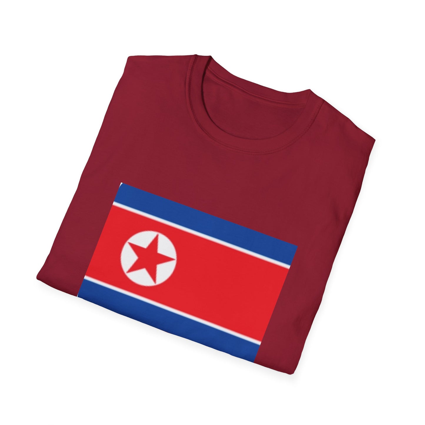 Unisex Softstyle T-Shirt -- North Korea