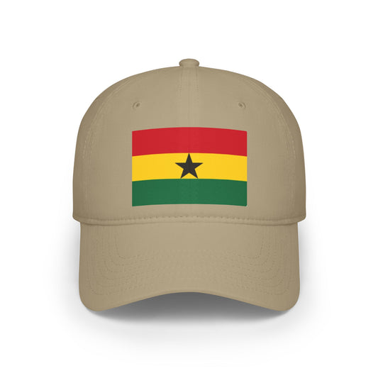 Low Profile Baseball Cap -- Ghana