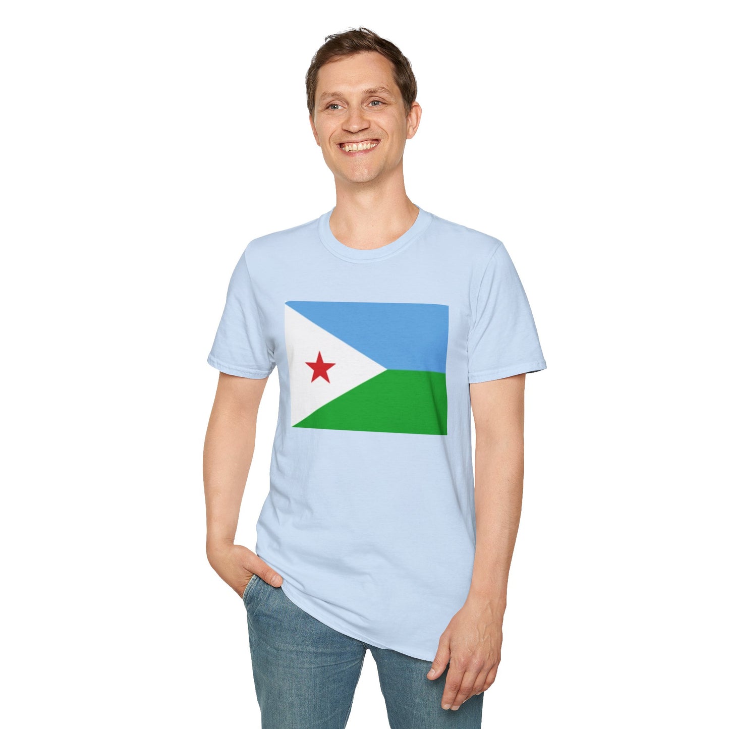Unisex Softstyle T-Shirt -- Djibouti