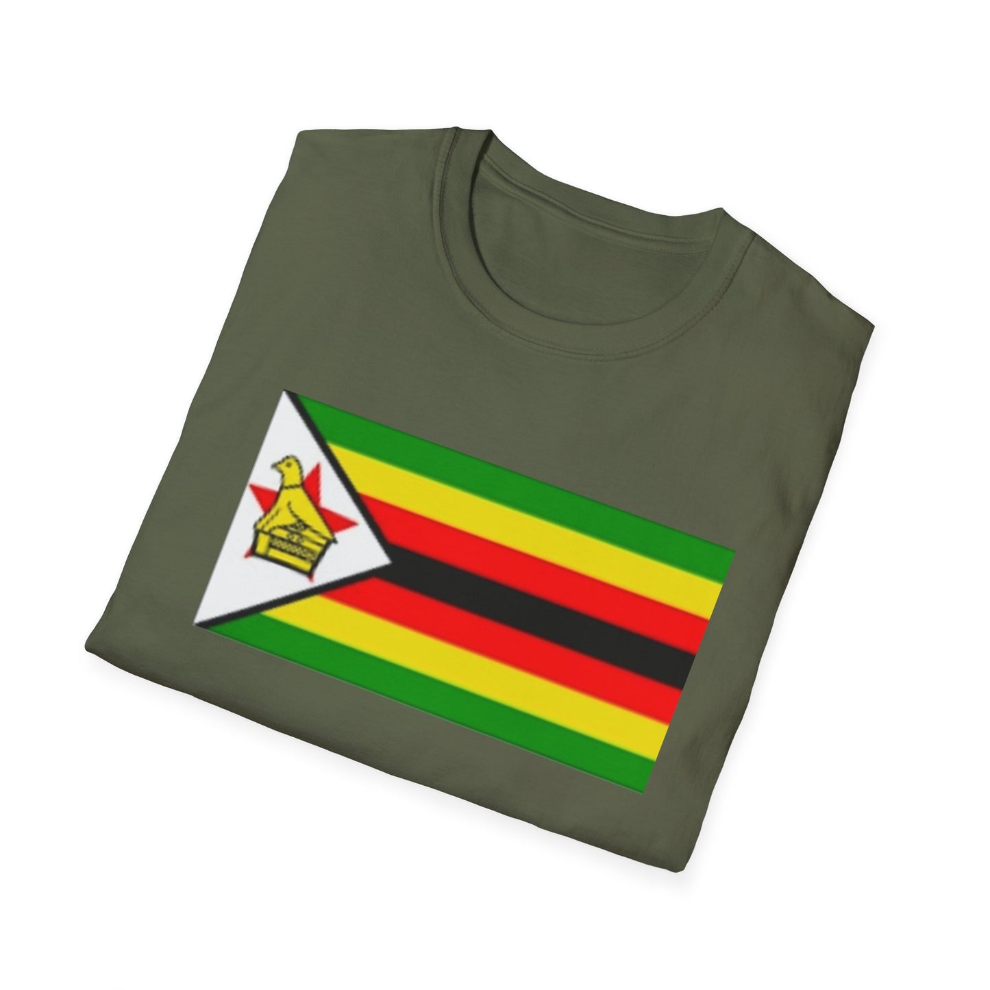 Unisex Softstyle T-Shirt -- Zimbabwe