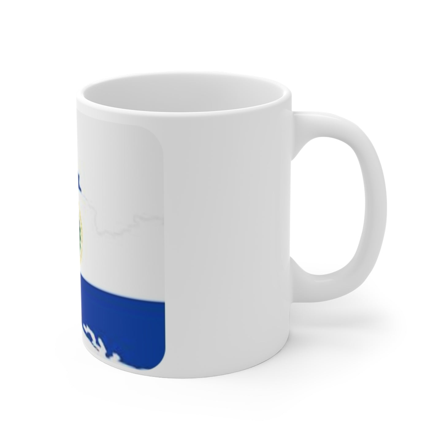 Mug 11oz -- el Salvador mug flag and map