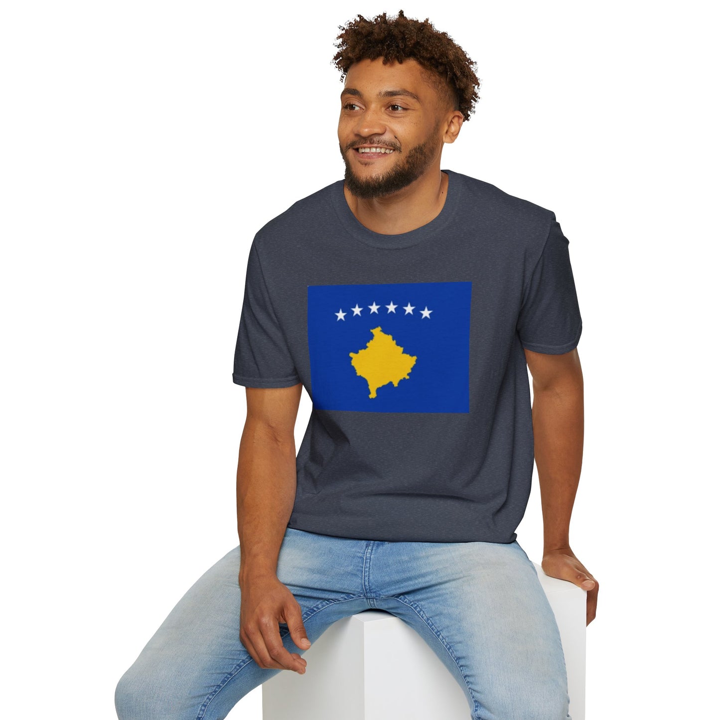 Unisex Softstyle T-Shirt -- Kosovo