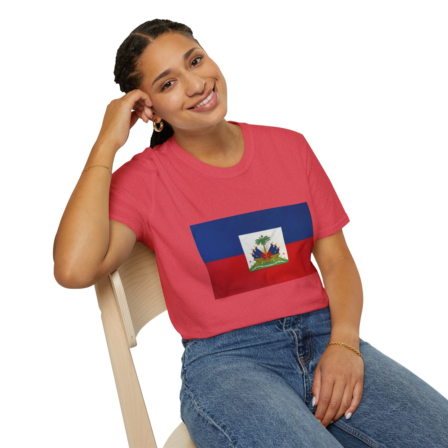 Unisex Softstyle T-Shirt -- Haiti