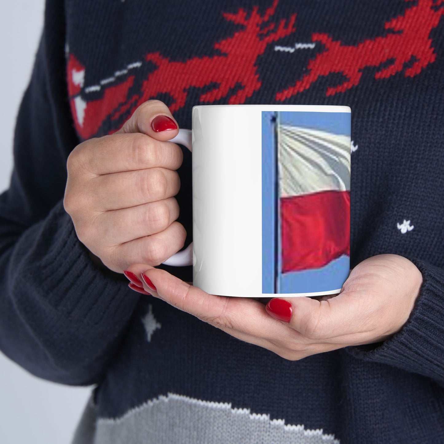 Ceramic Mug 11oz -- Poland