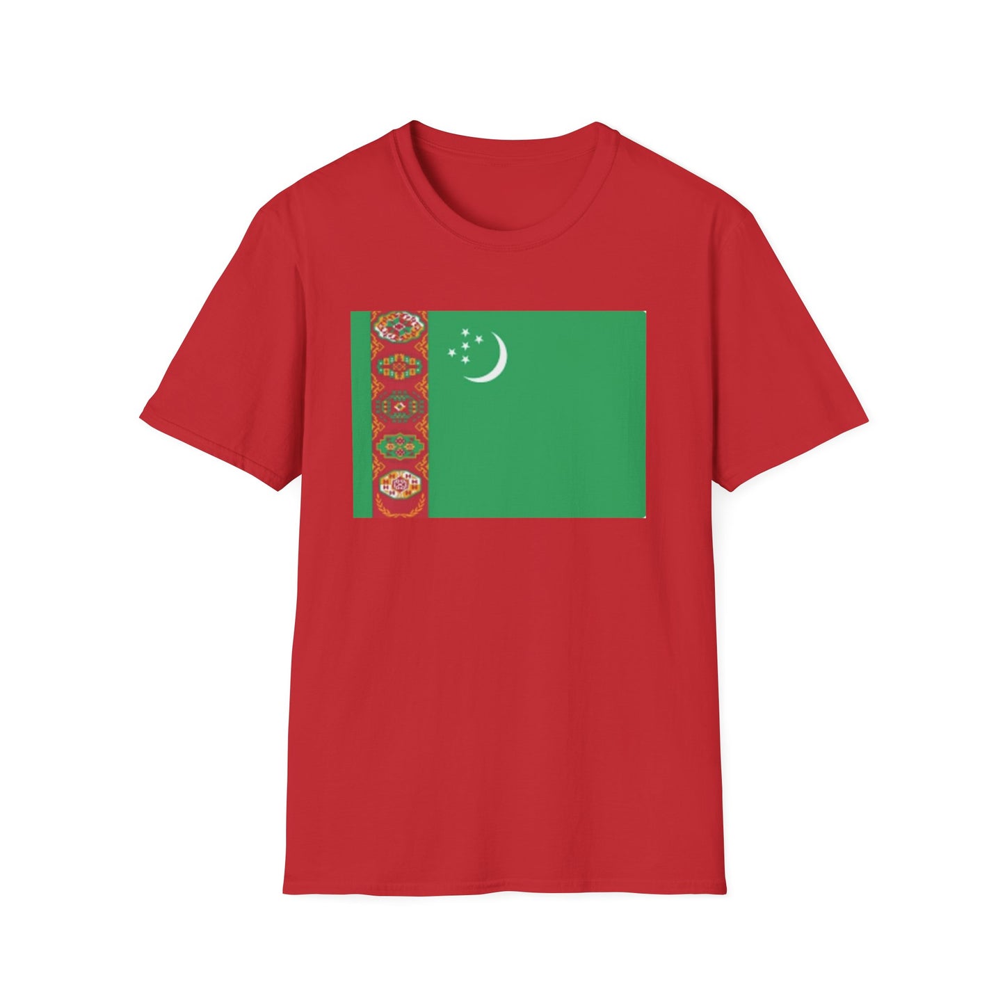 Unisex Softstyle T-Shirt -- Turkmenistan
