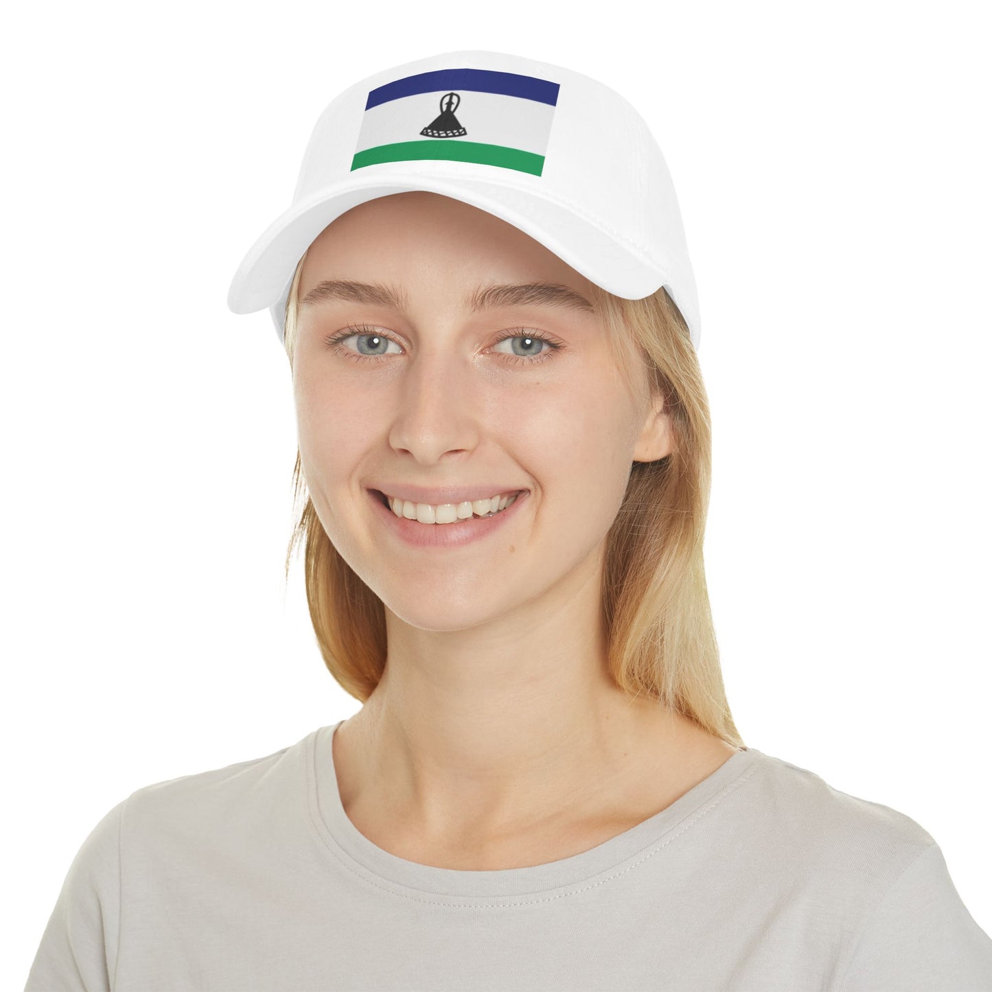 Low Profile Baseball Cap -- Lesotho