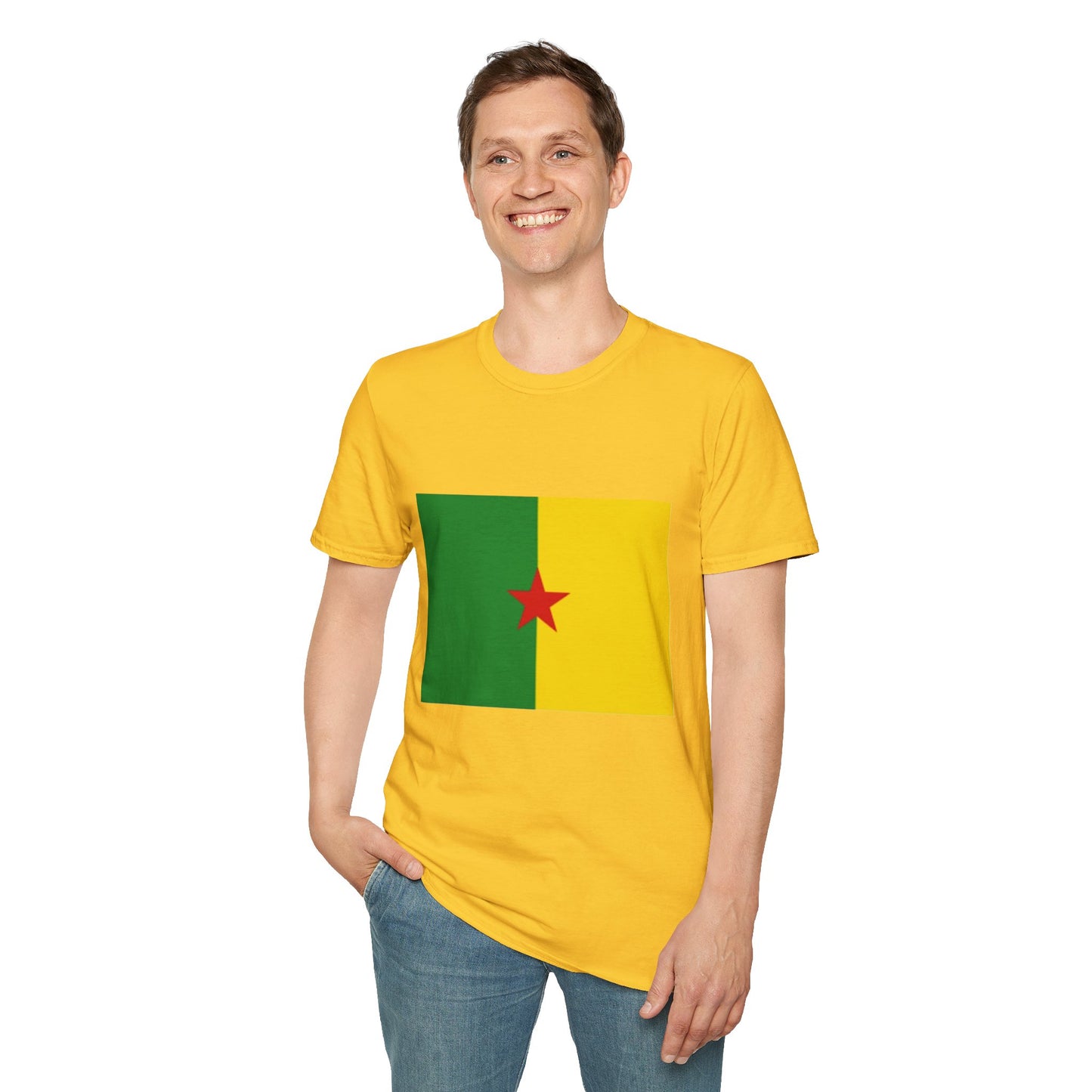 Unisex Softstyle T-Shirt -- French Guiana