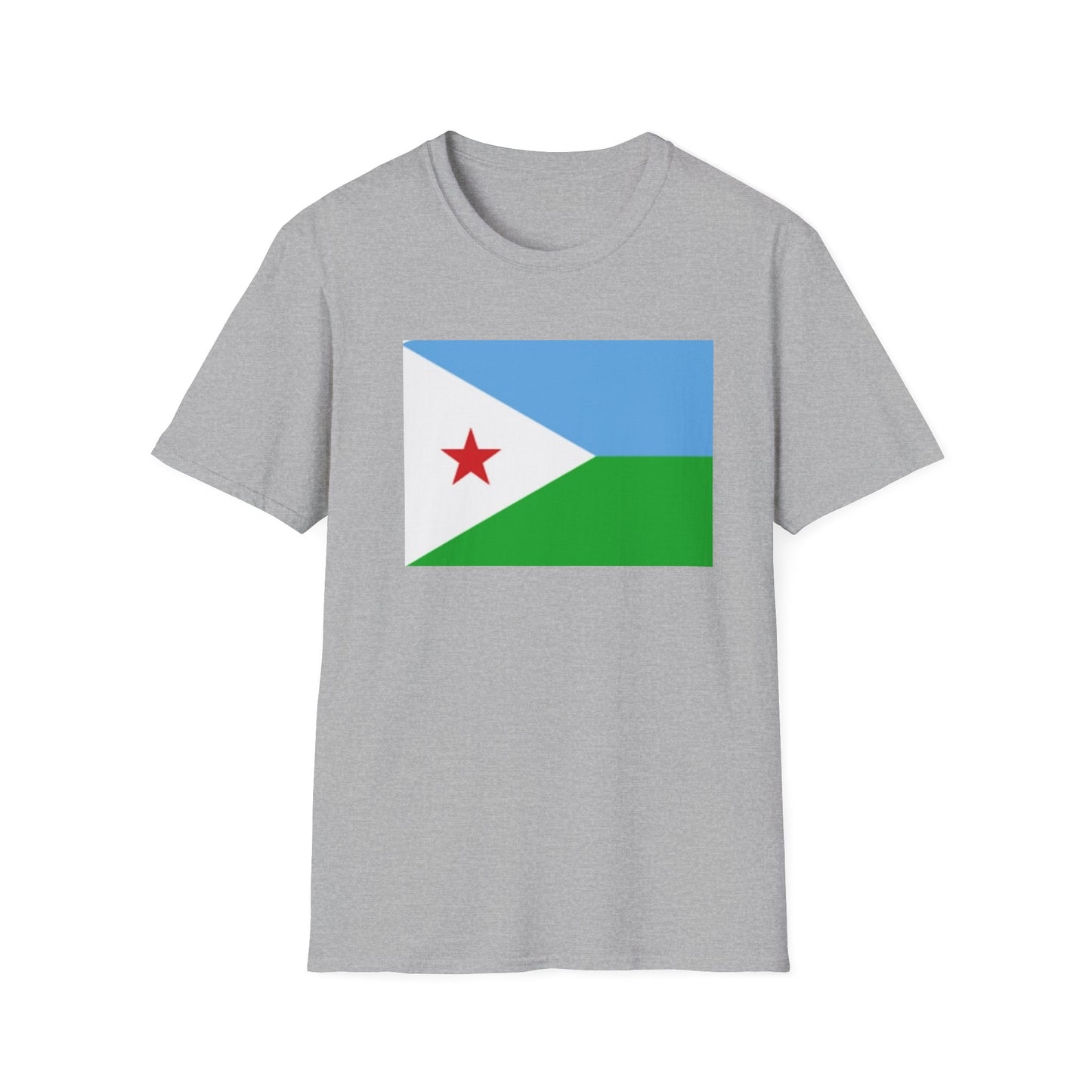 Unisex Softstyle T-Shirt -- Djibouti