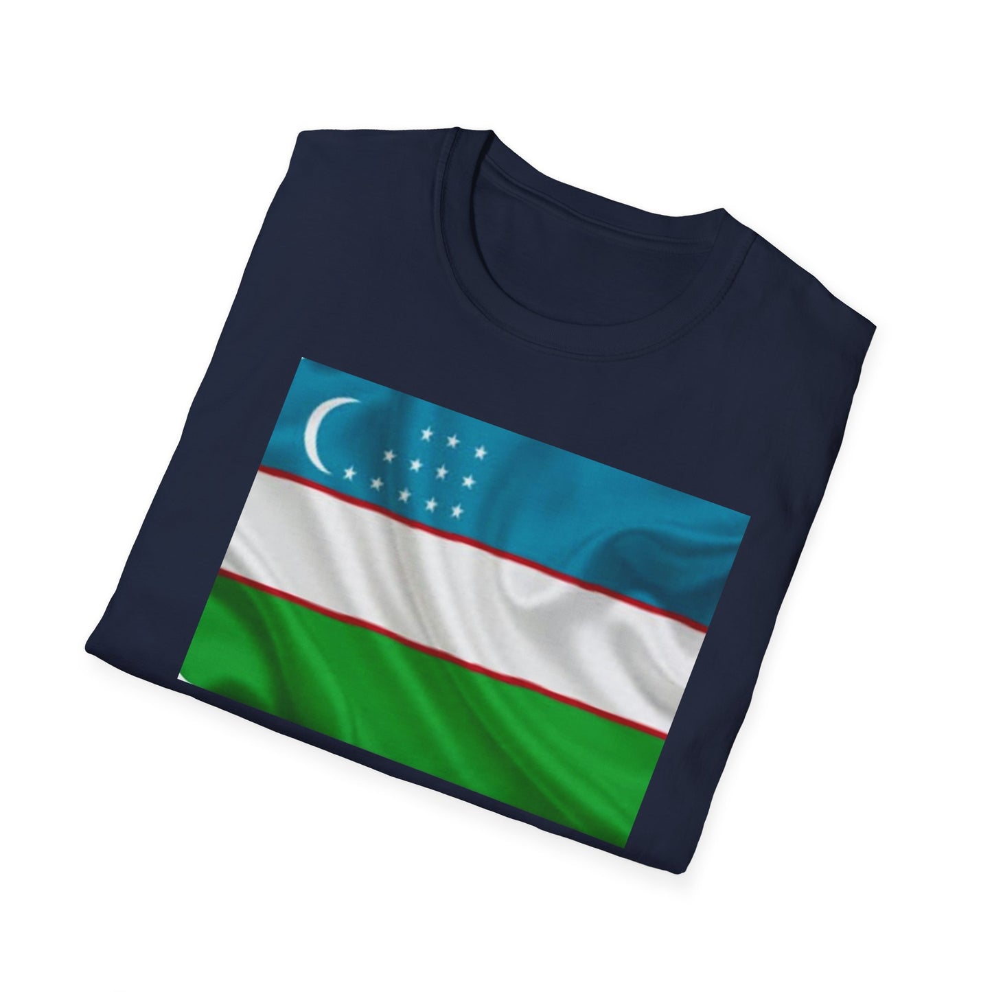 Unisex Softstyle T-Shirt -- Uzbekistan