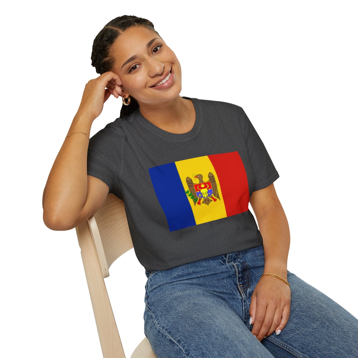 Unisex Softstyle T-Shirt -- Moldova