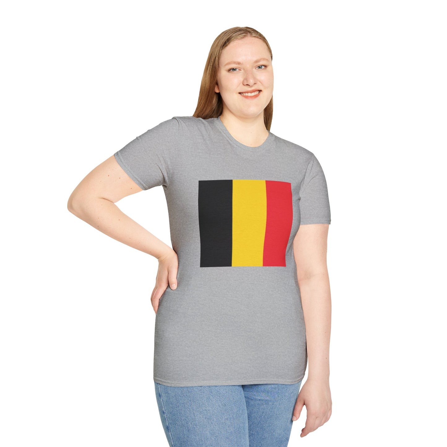 Unisex Softstyle T-Shirt -- Belgium