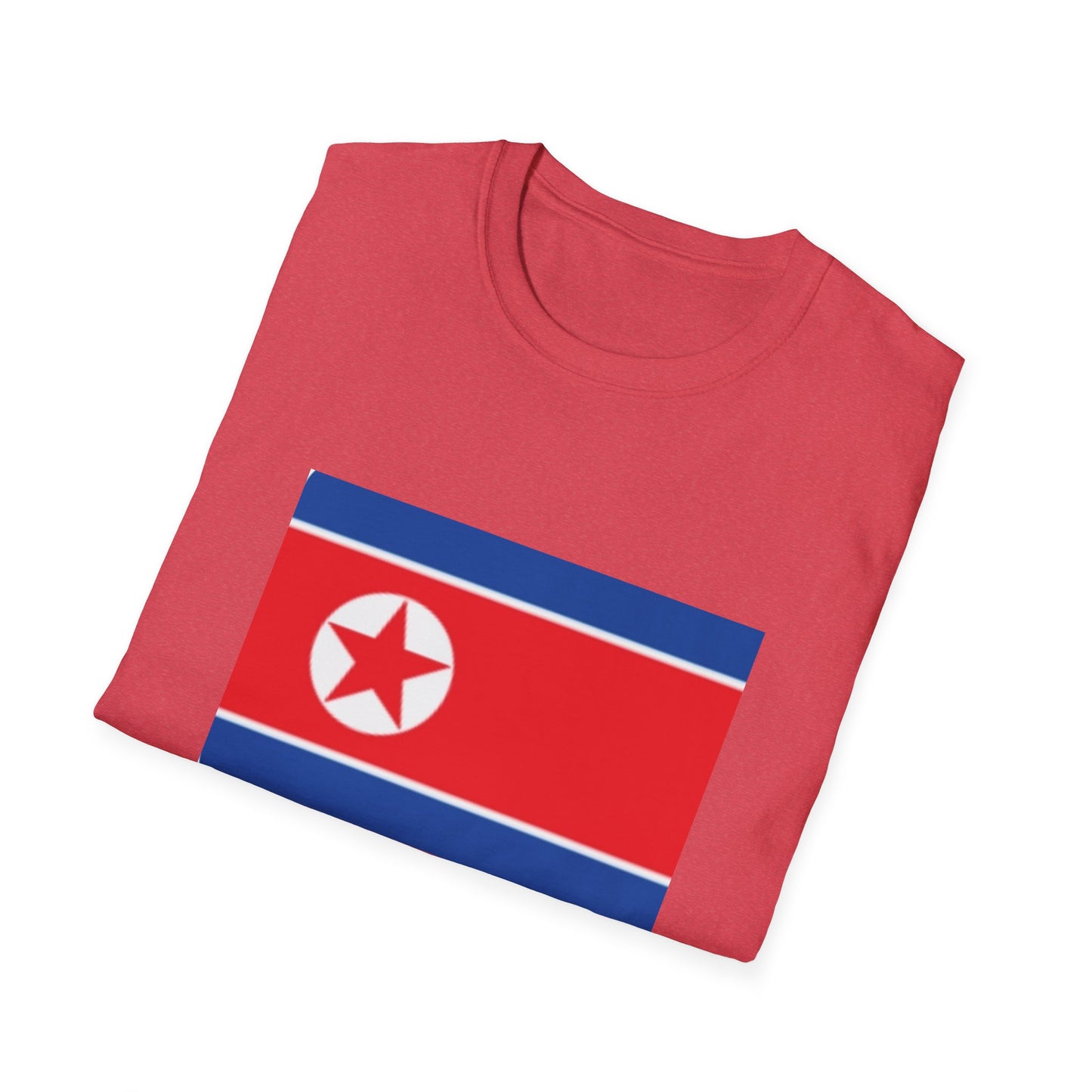 Unisex Softstyle T-Shirt -- North Korea