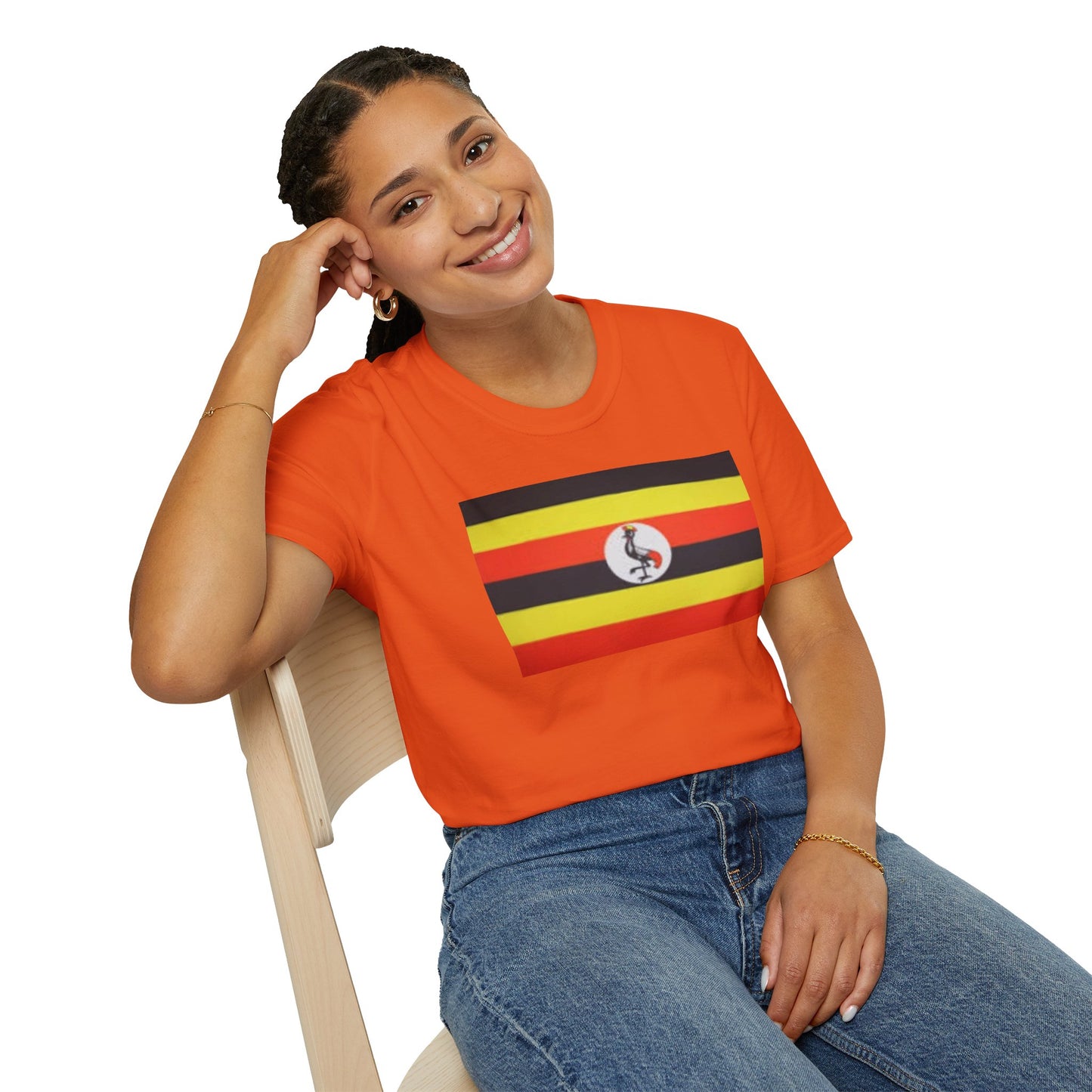 Unisex Softstyle T-Shirt -- Uganda