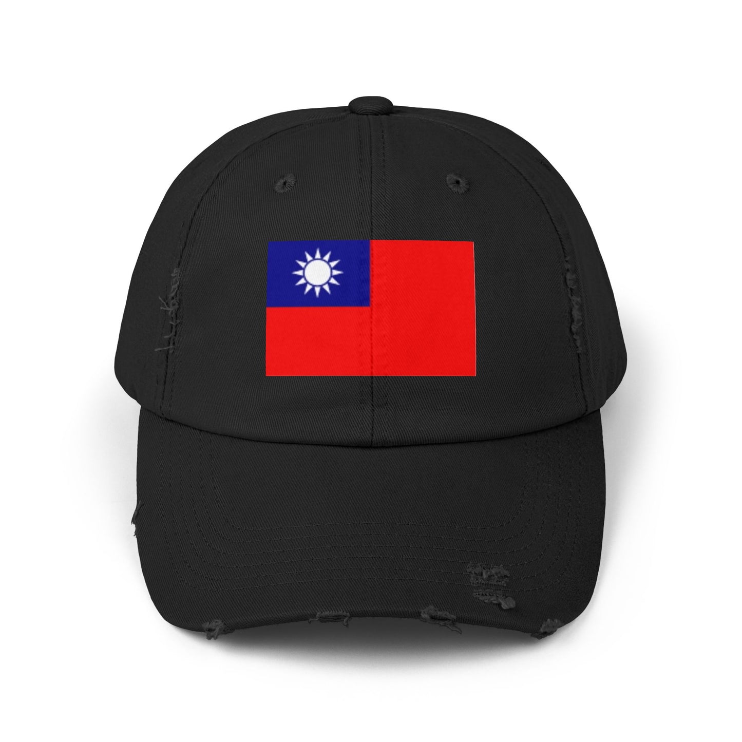 Unisex Distressed Cap -- Taiwan