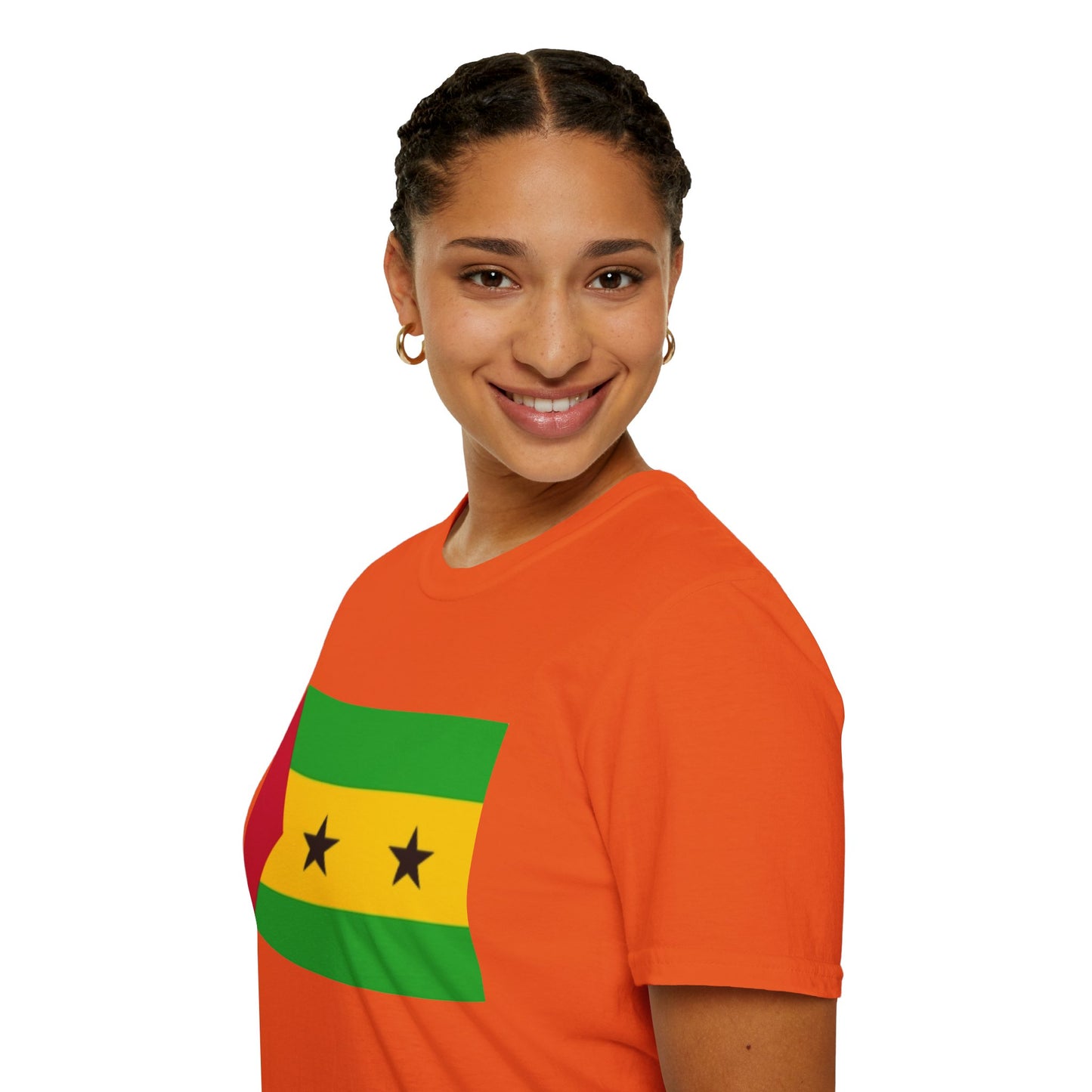 Unisex Softstyle T-Shirt -- Sao Tome and Principe