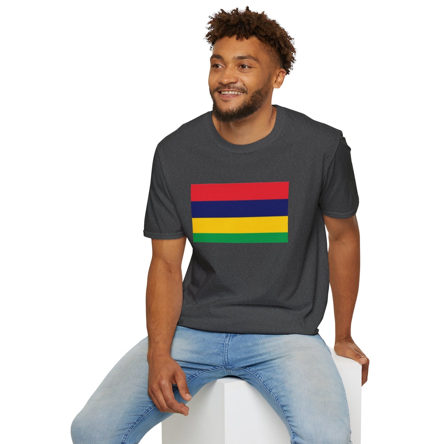 Unisex Softstyle T-Shirt -- Mauritius