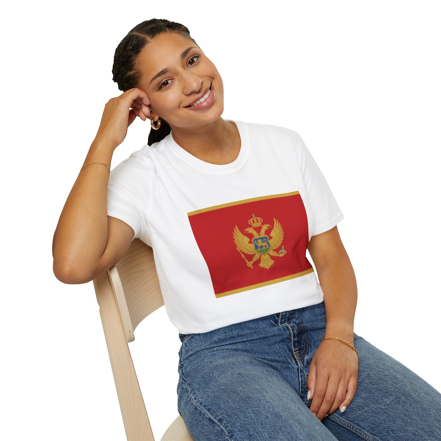 Unisex Softstyle T-Shirt -- Montenegro