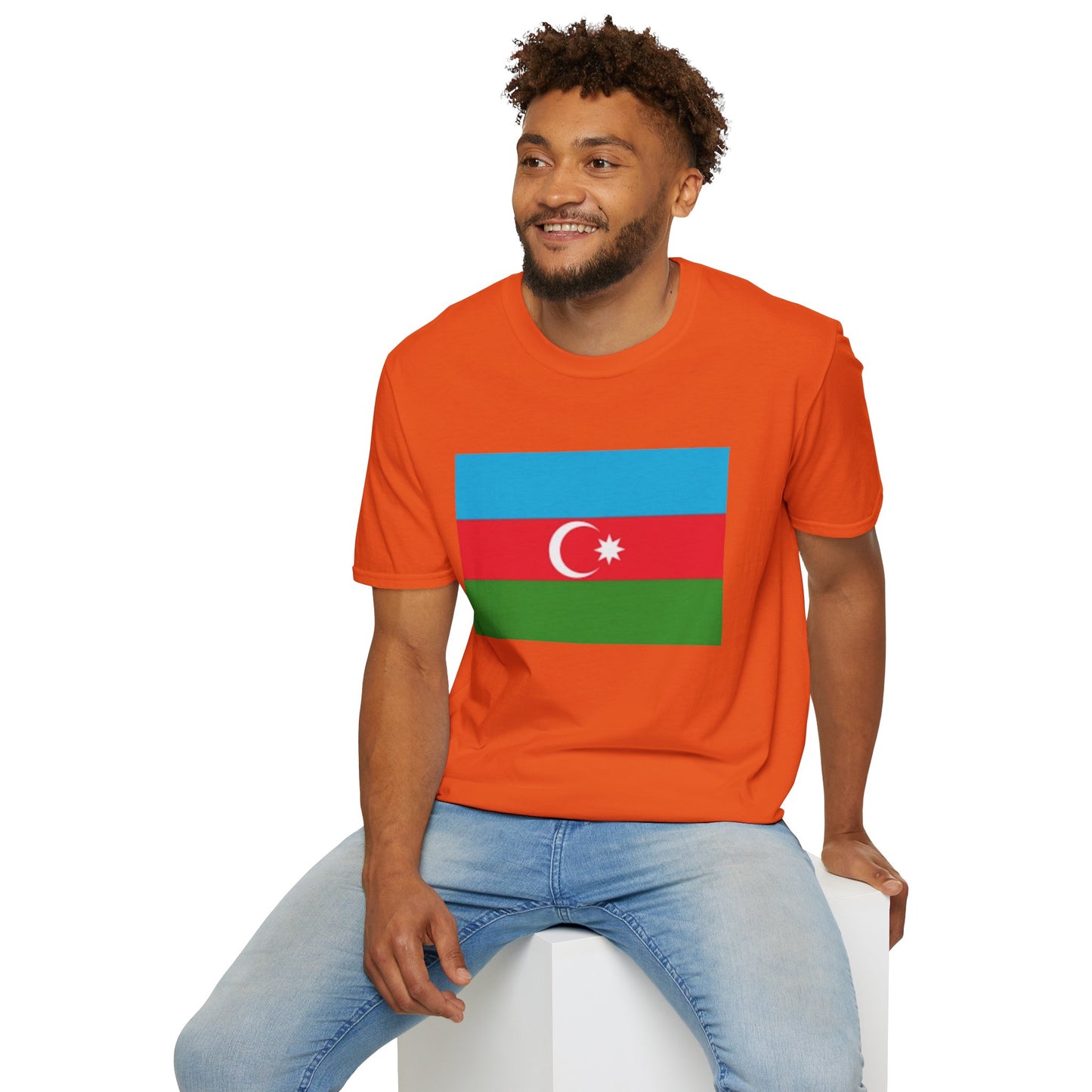 Unisex Softstyle T-Shirt -- Azerbaijan