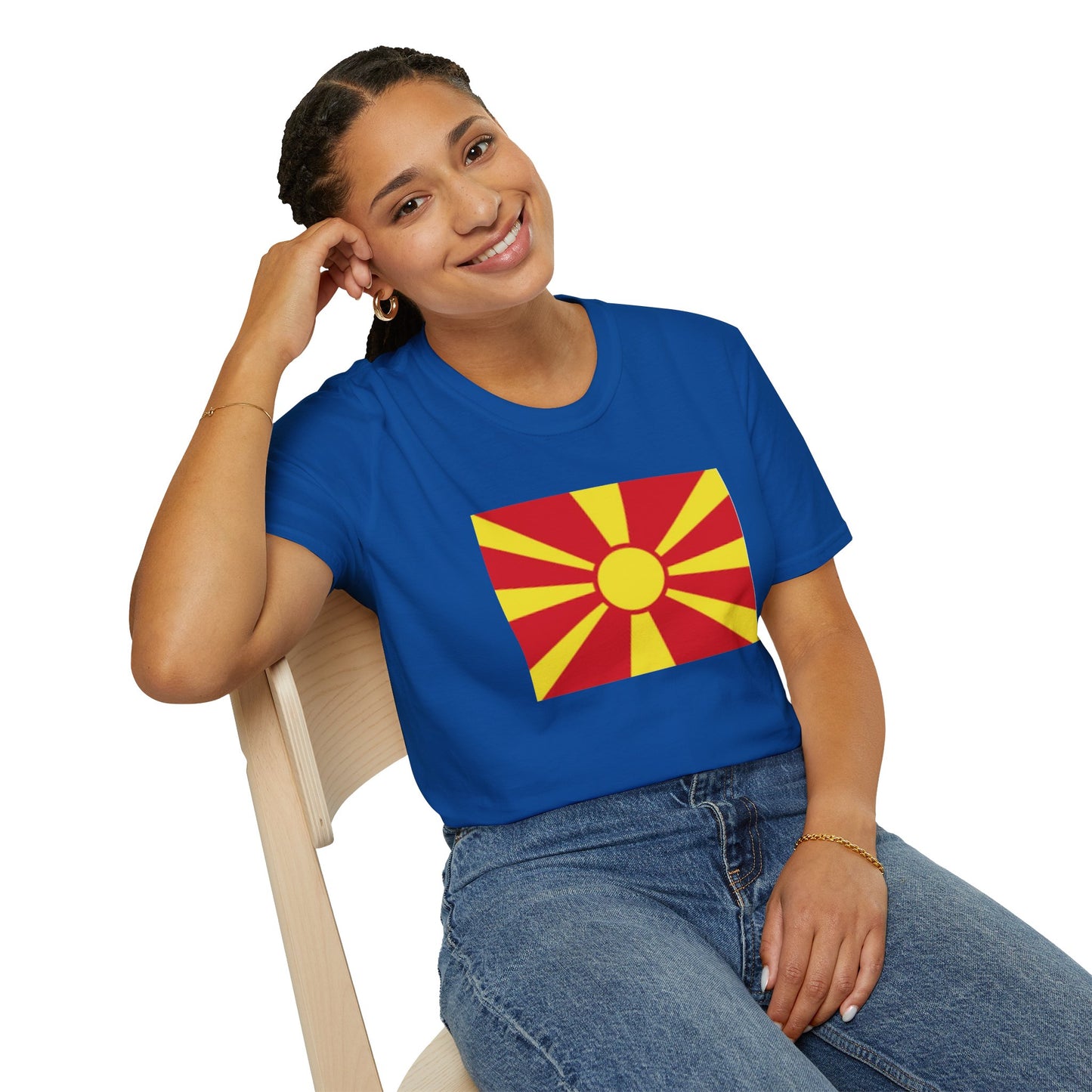 Unisex Softstyle T-Shirt -- North Macedonia