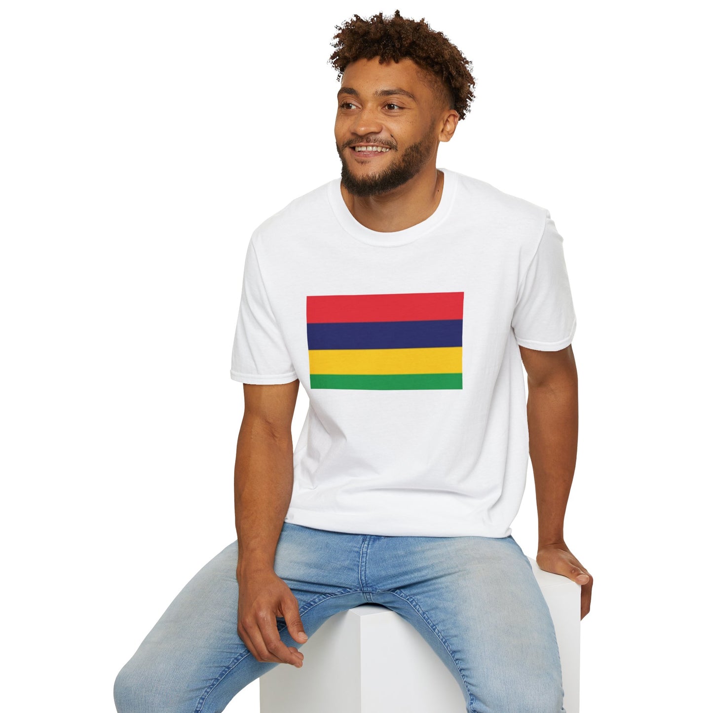 Unisex Softstyle T-Shirt -- Mauritius