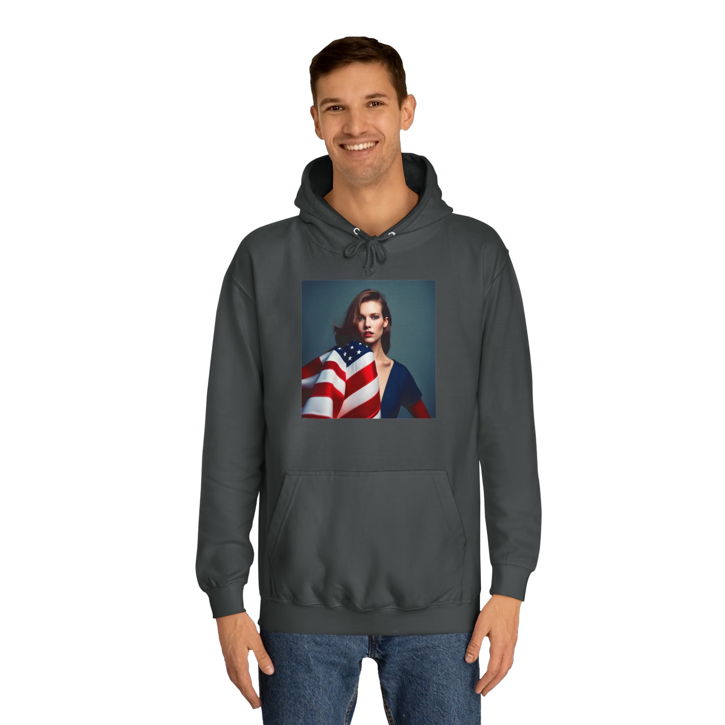 Unisex College Hoodie USA