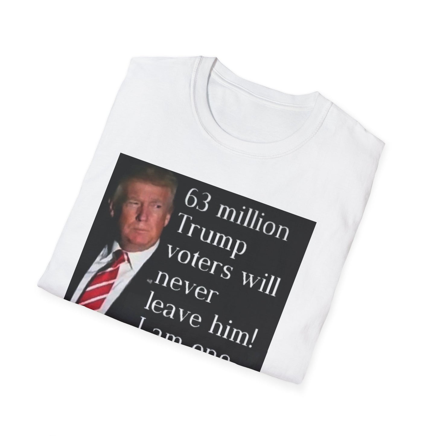 Unisex Softstyle T-Shirt -- Trump 2024