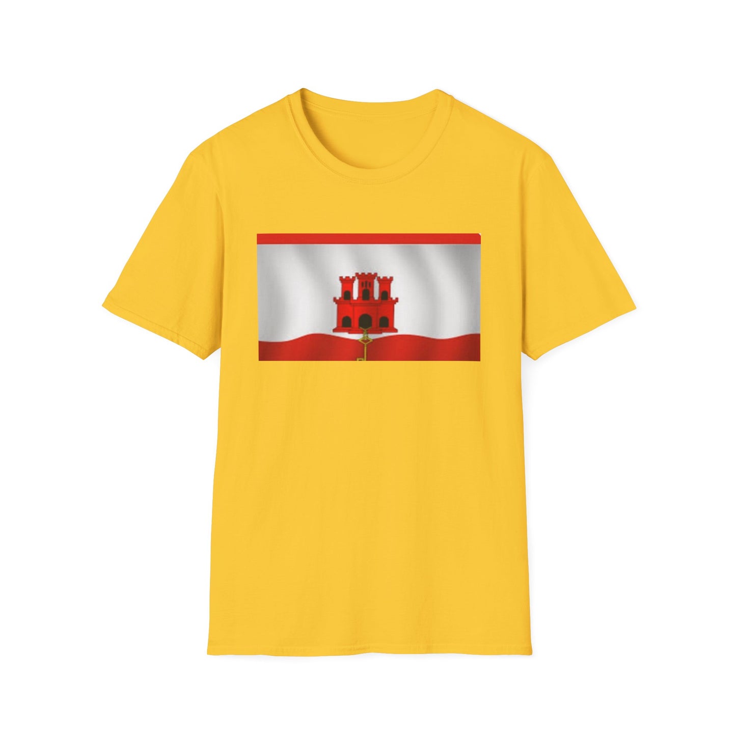 Unisex Softstyle T-Shirt -- Gibraltar
