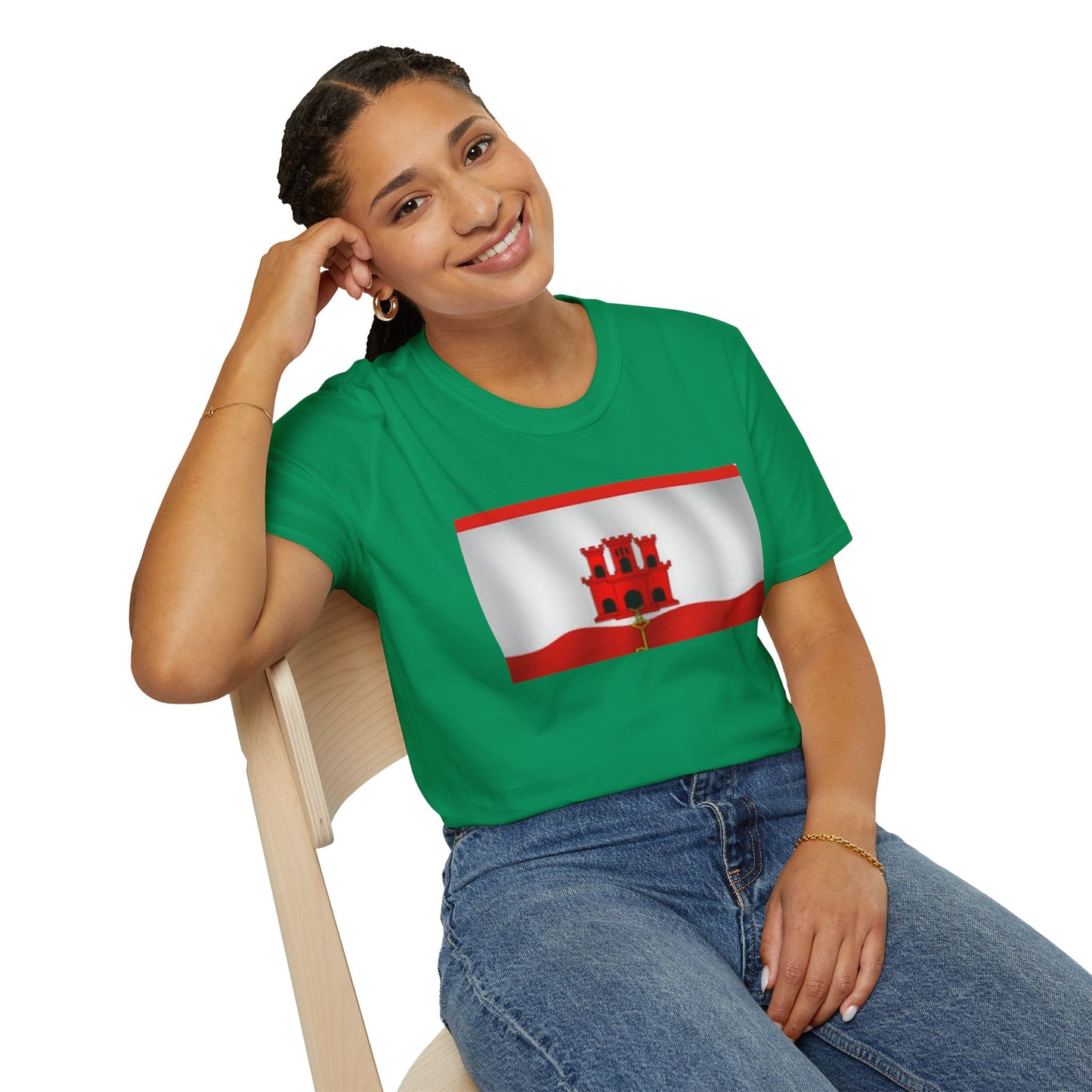 Unisex Softstyle T-Shirt -- Gibraltar