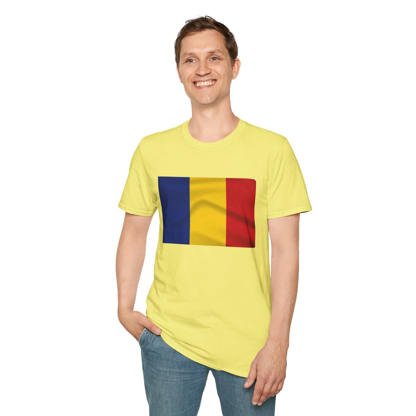 Unisex Softstyle T-Shirt -- Romania