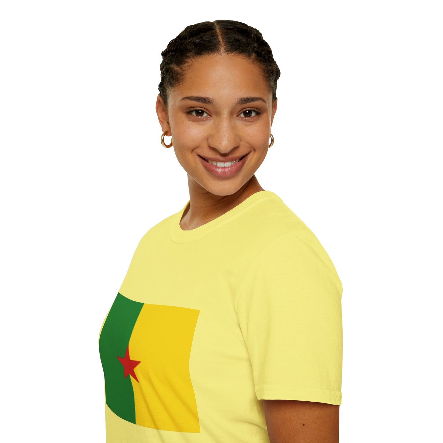 Unisex Softstyle T-Shirt -- French Guiana