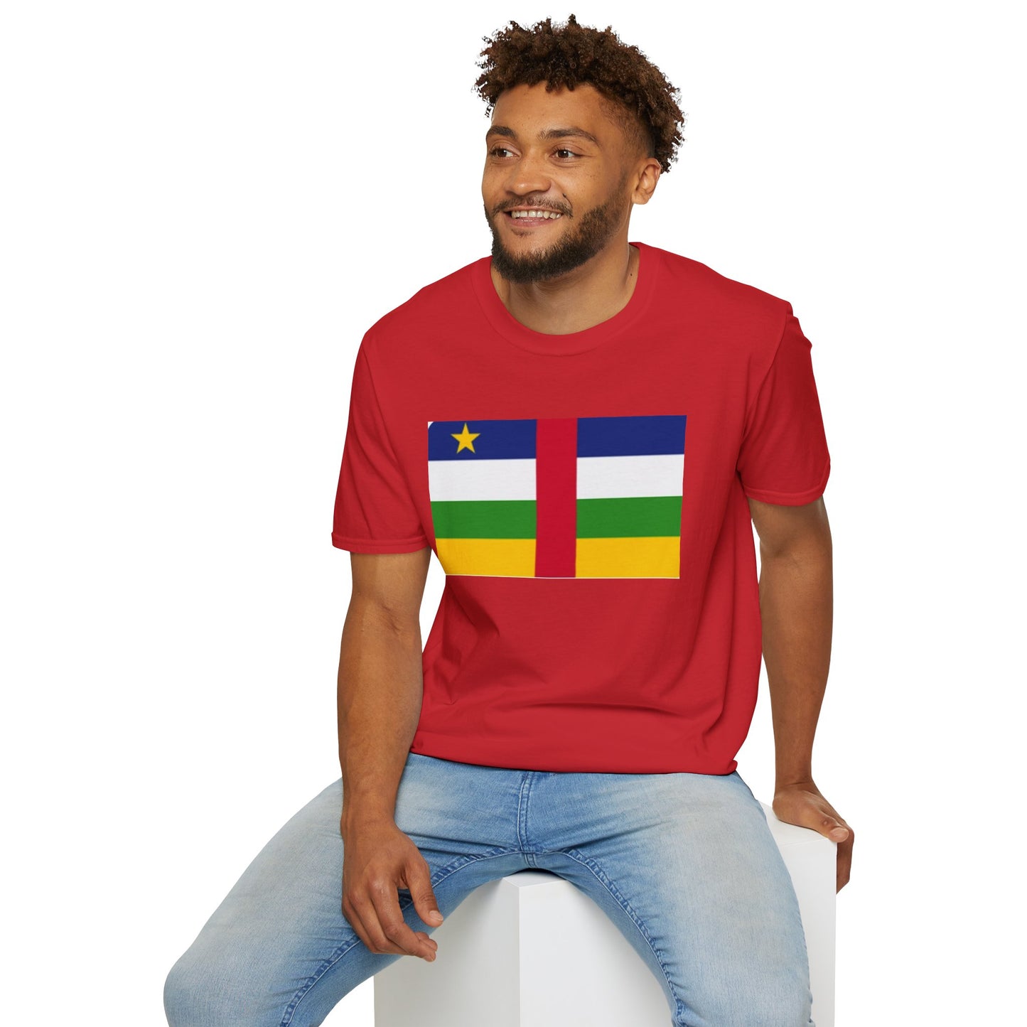 Unisex Softstyle T-Shirt - Central African Republic