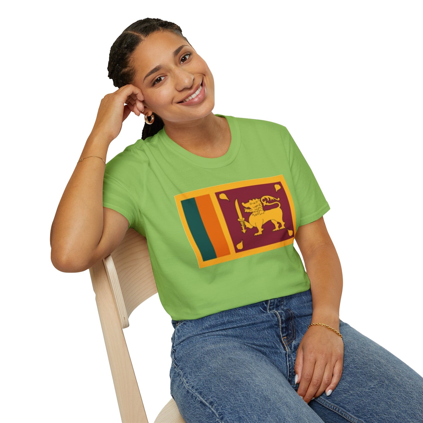 Unisex Softstyle T-Shirt -- Sri Lanka
