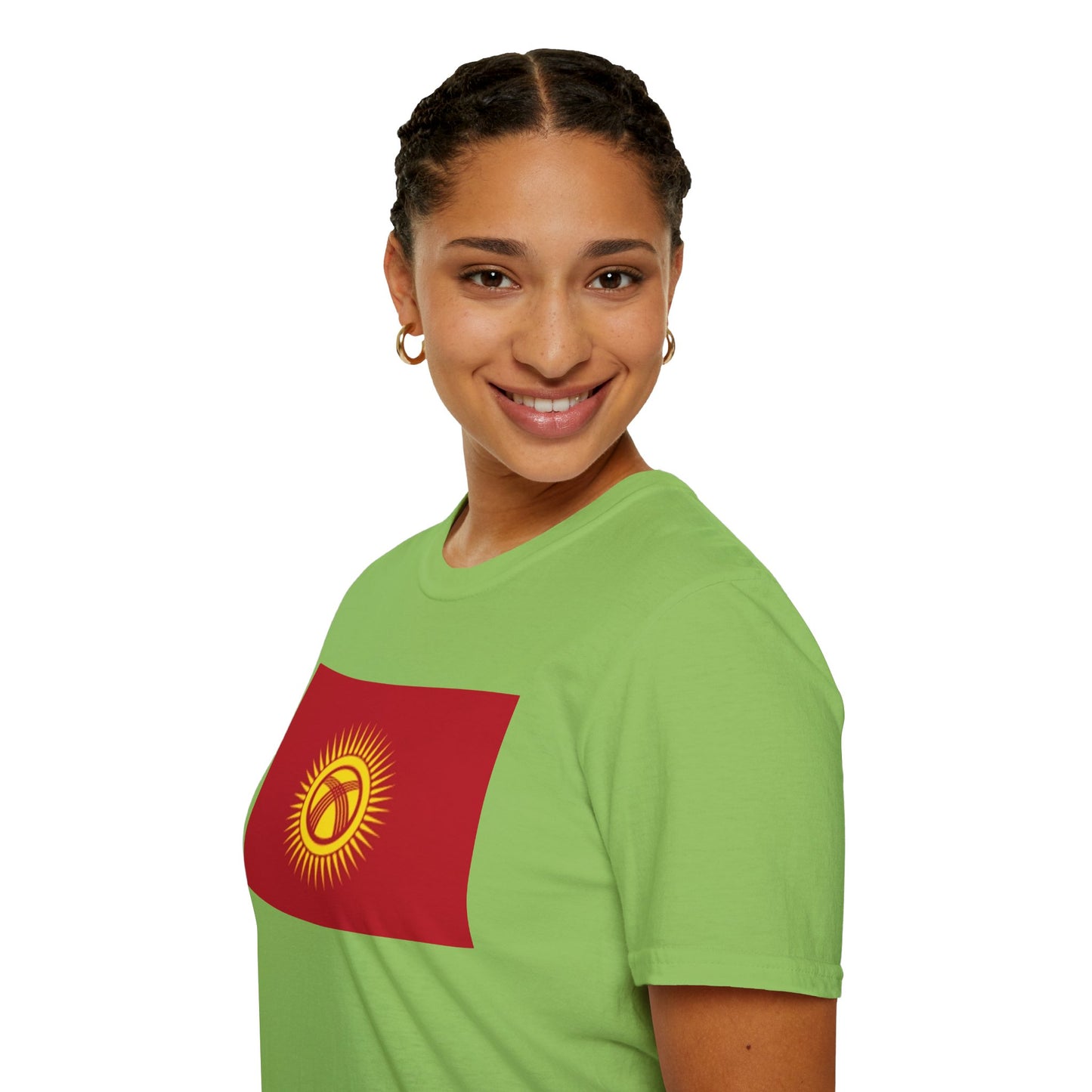 Unisex Softstyle T-Shirt -- Kyrgyzstan