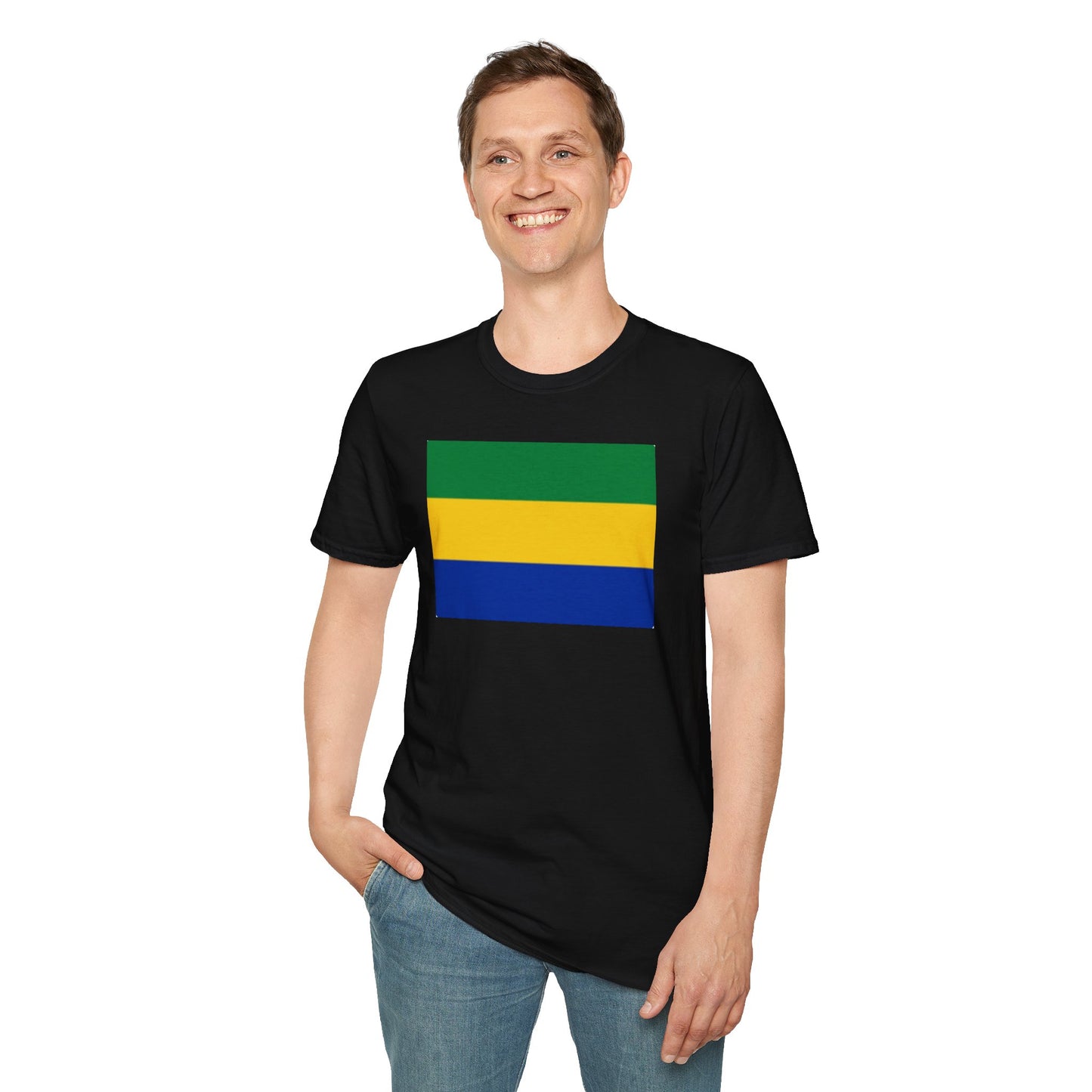 Unisex Softstyle T-Shirt -- Gabon