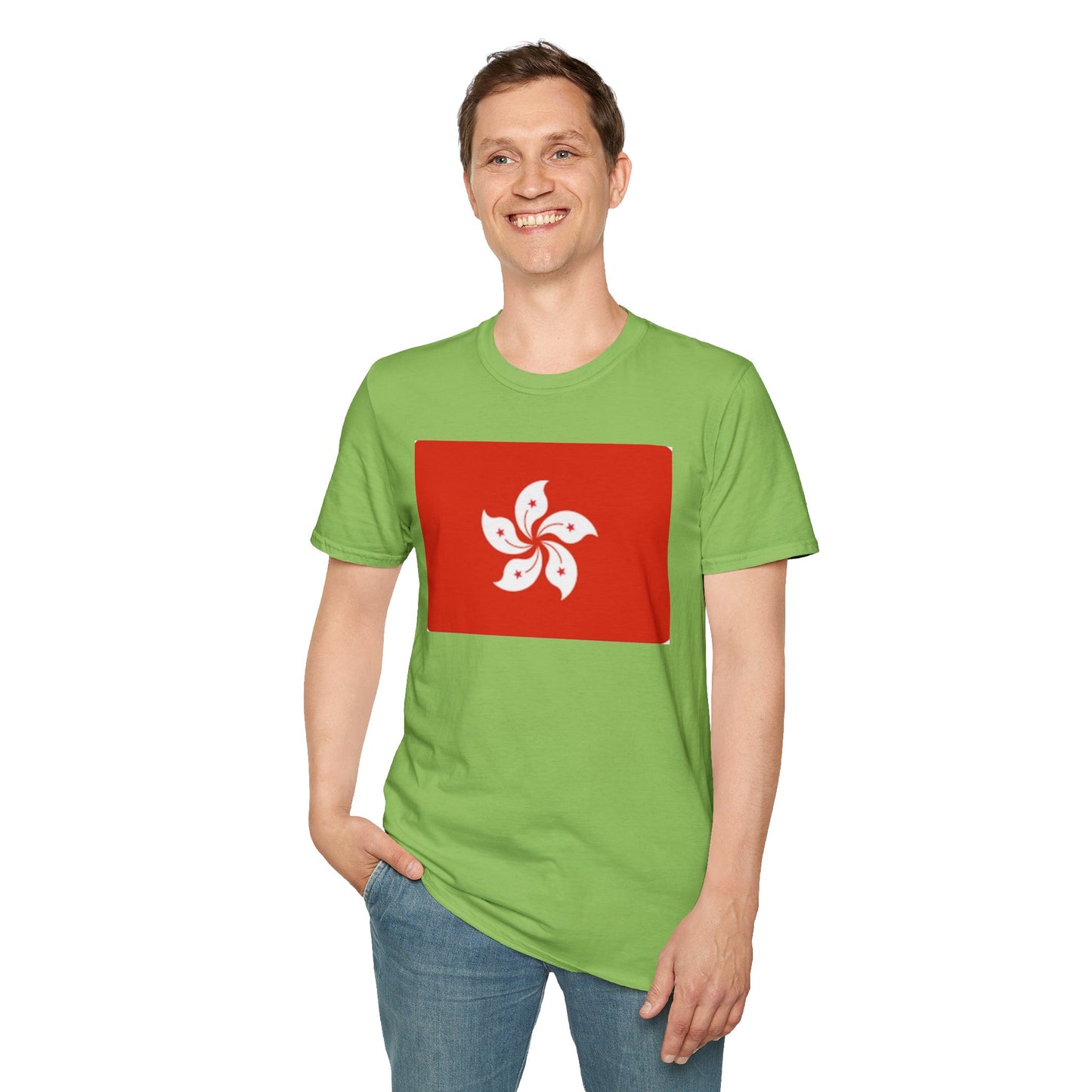 Unisex Softstyle T-Shirt -- Hong Kong