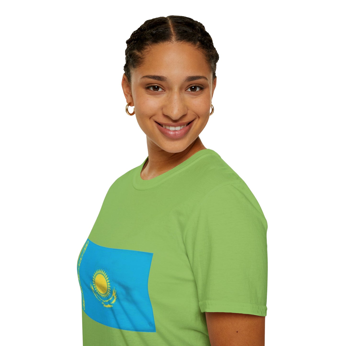 Unisex Softstyle T-Shirt -- Kazakhstan