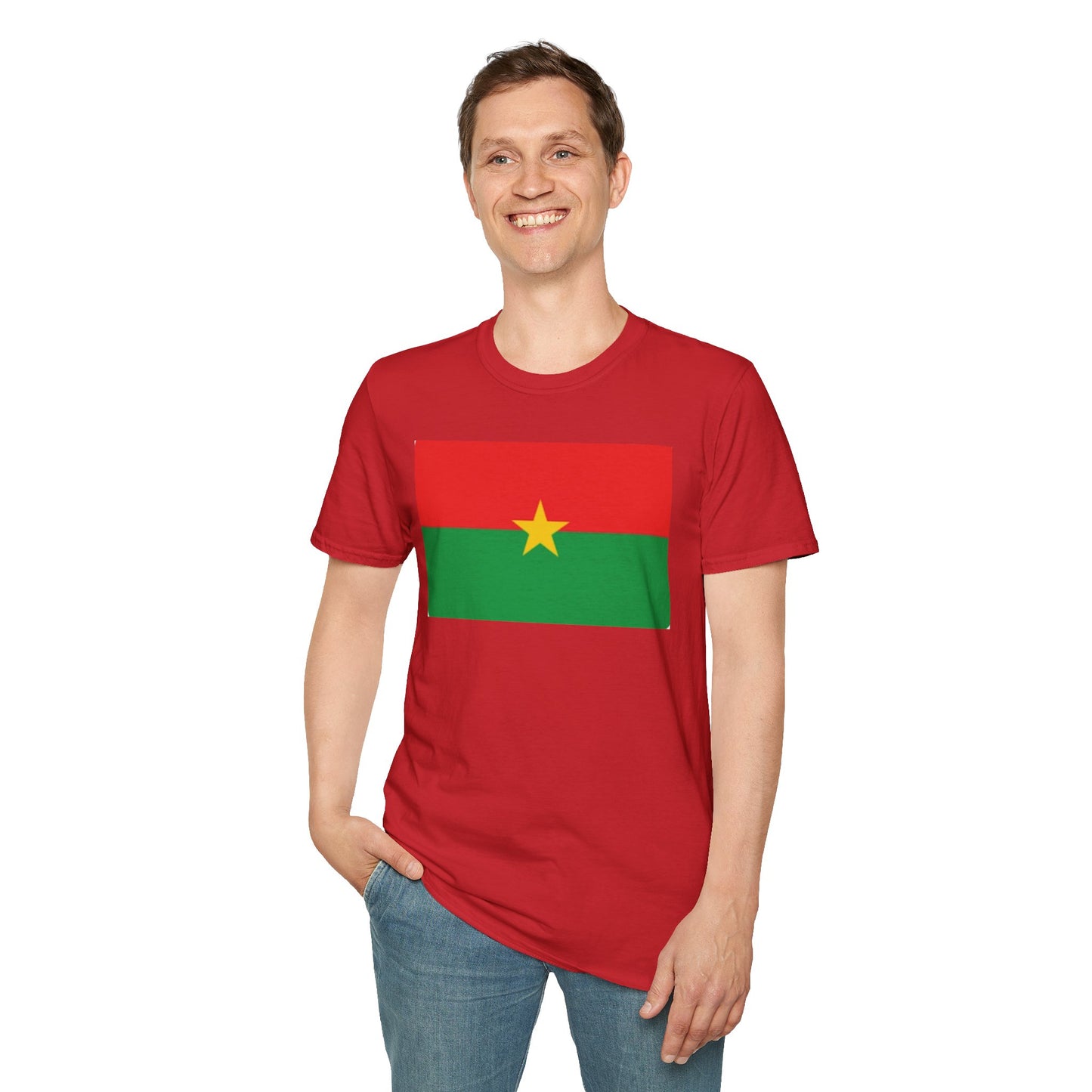 Unisex Softstyle T-Shirt -- Burkina Faso