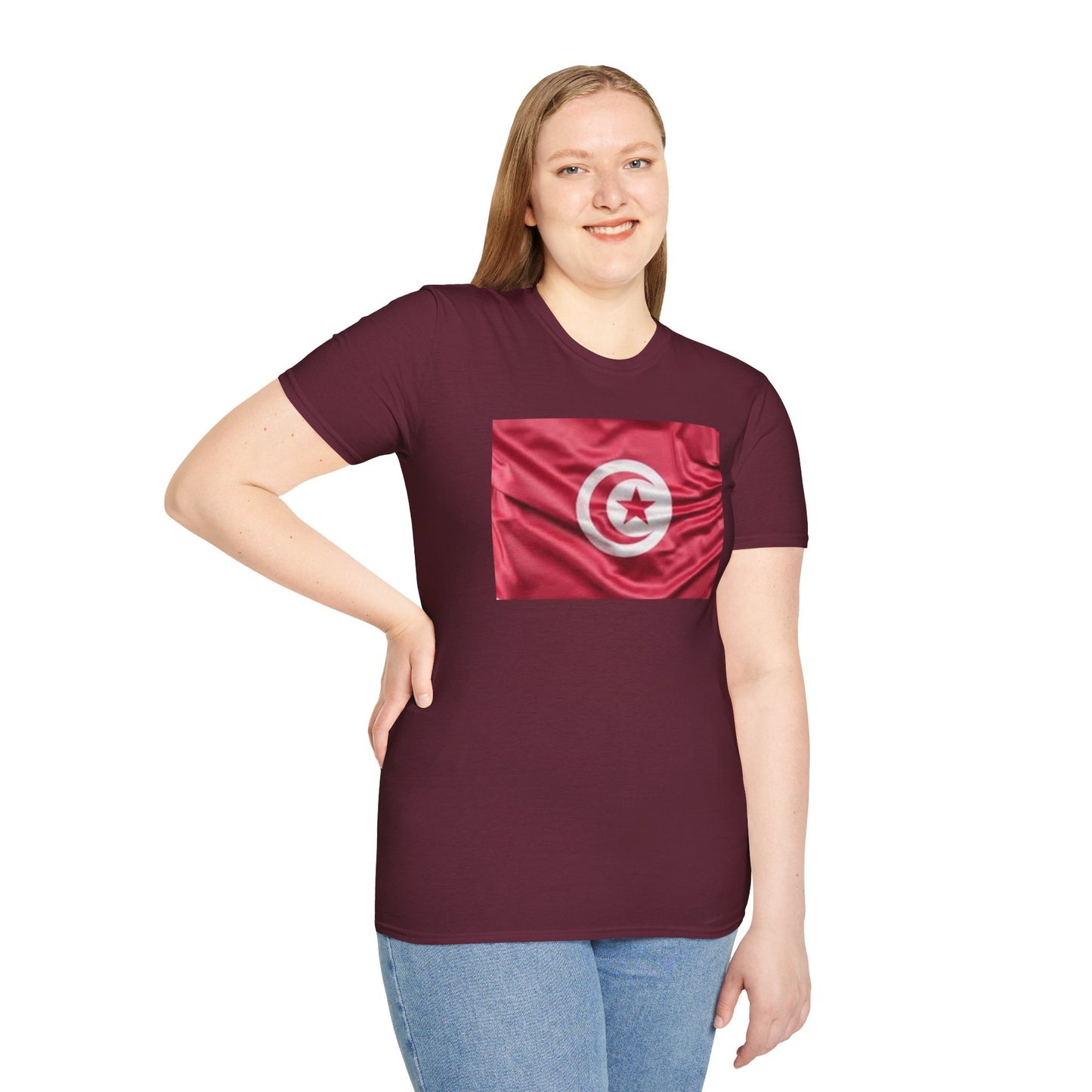 Unisex Softstyle T-Shirt -- Tunisia
