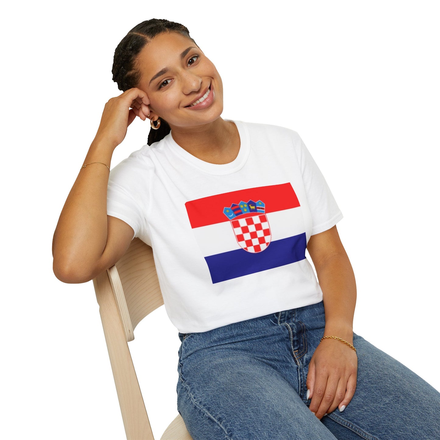 Unisex Softstyle T-Shirt -- Croatia
