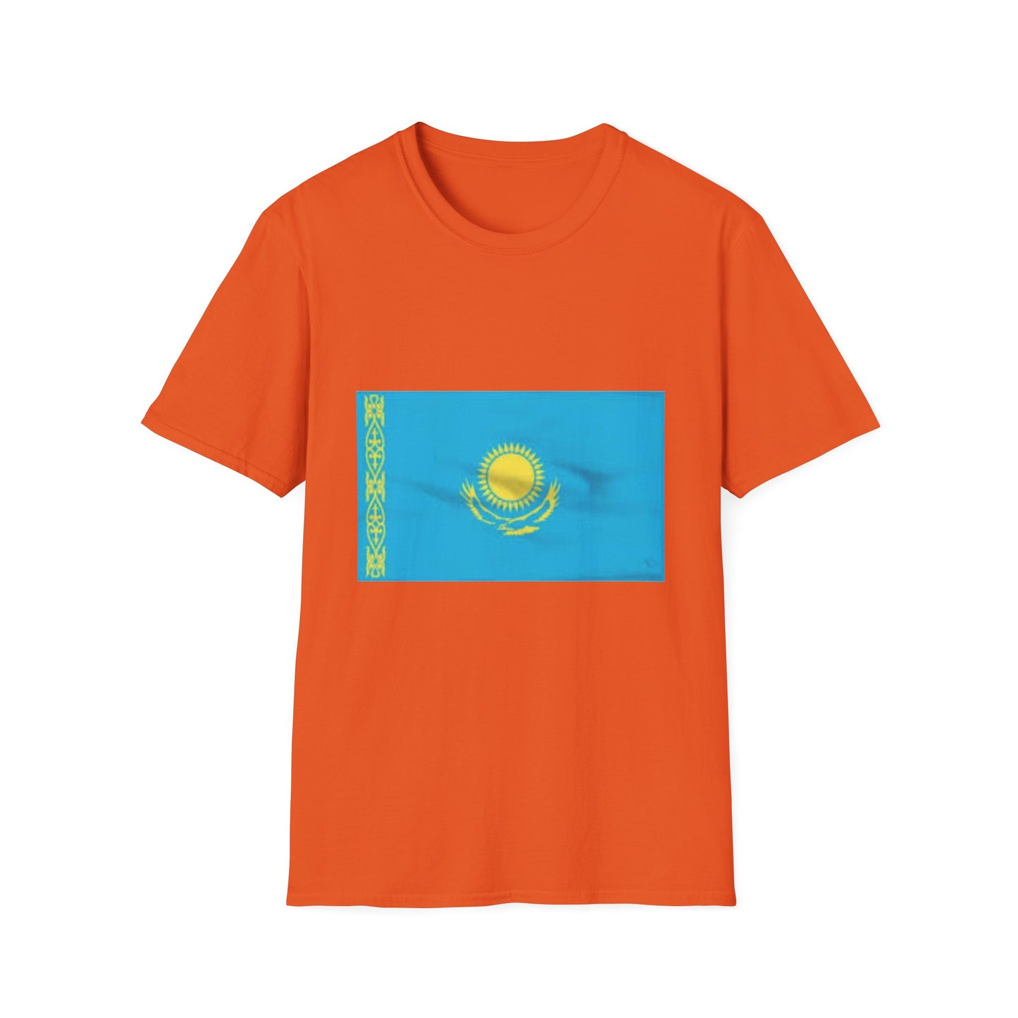 Unisex Softstyle T-Shirt -- Kazakhstan