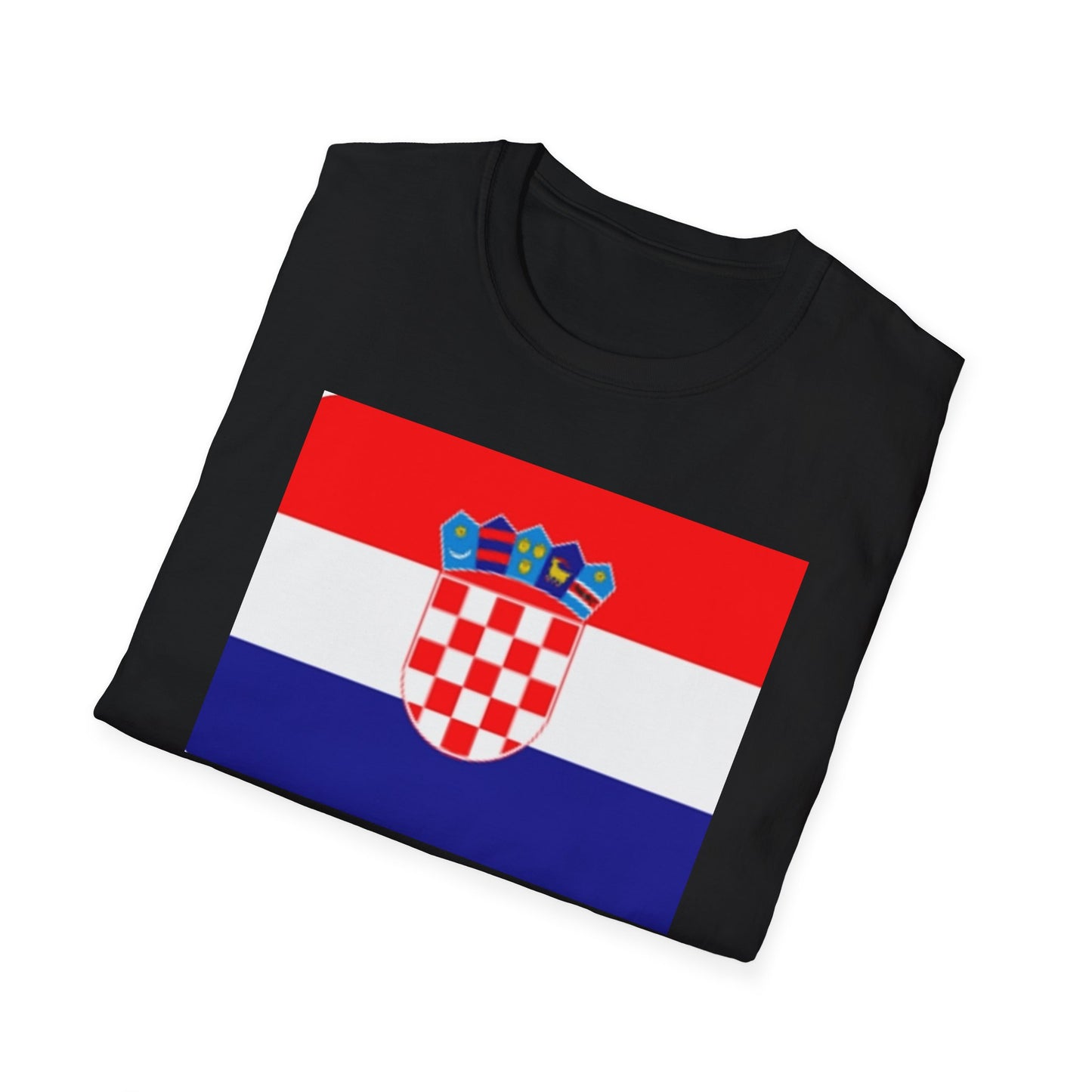 Unisex Softstyle T-Shirt -- Croatia
