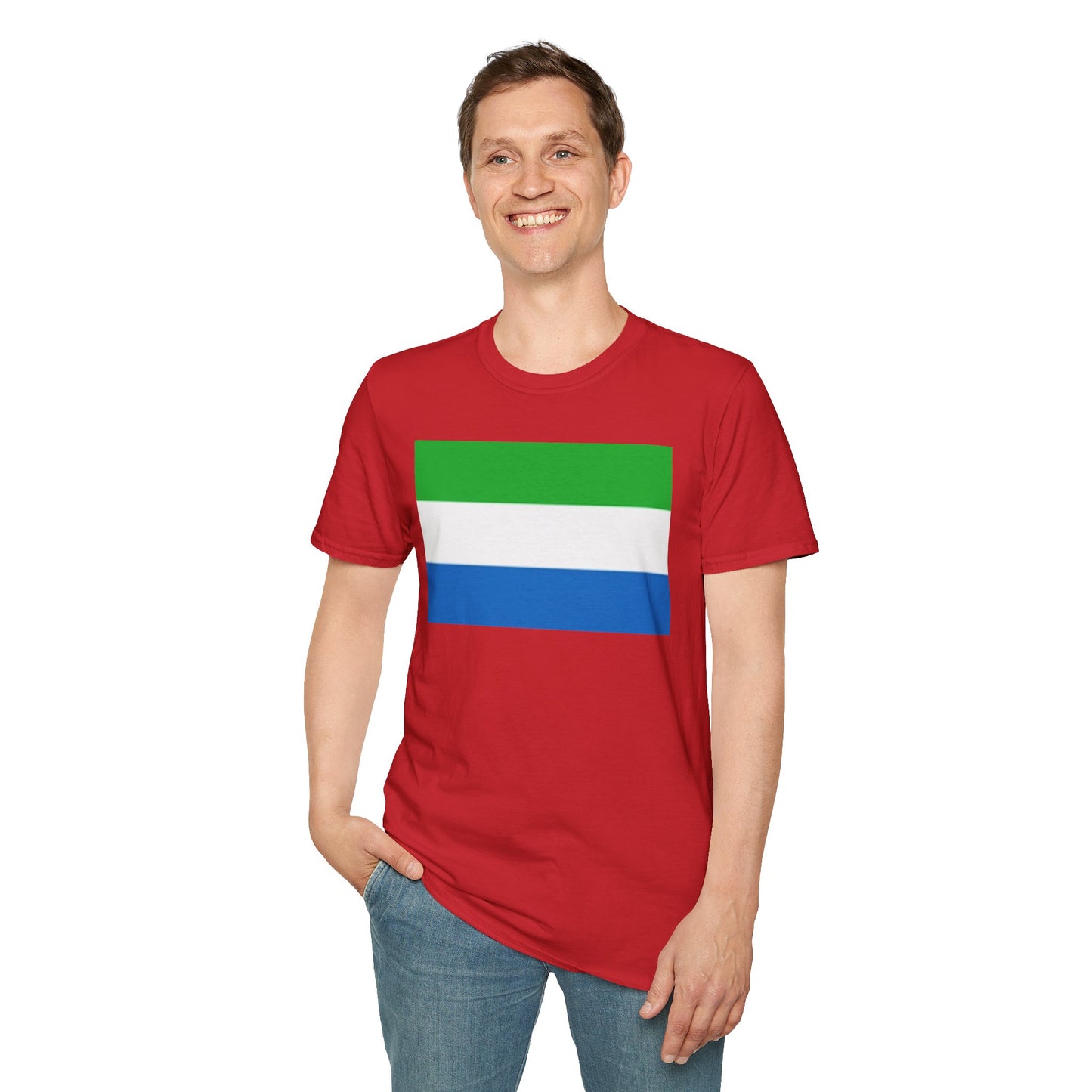 Unisex Softstyle T-Shirt -- Sierra Leone
