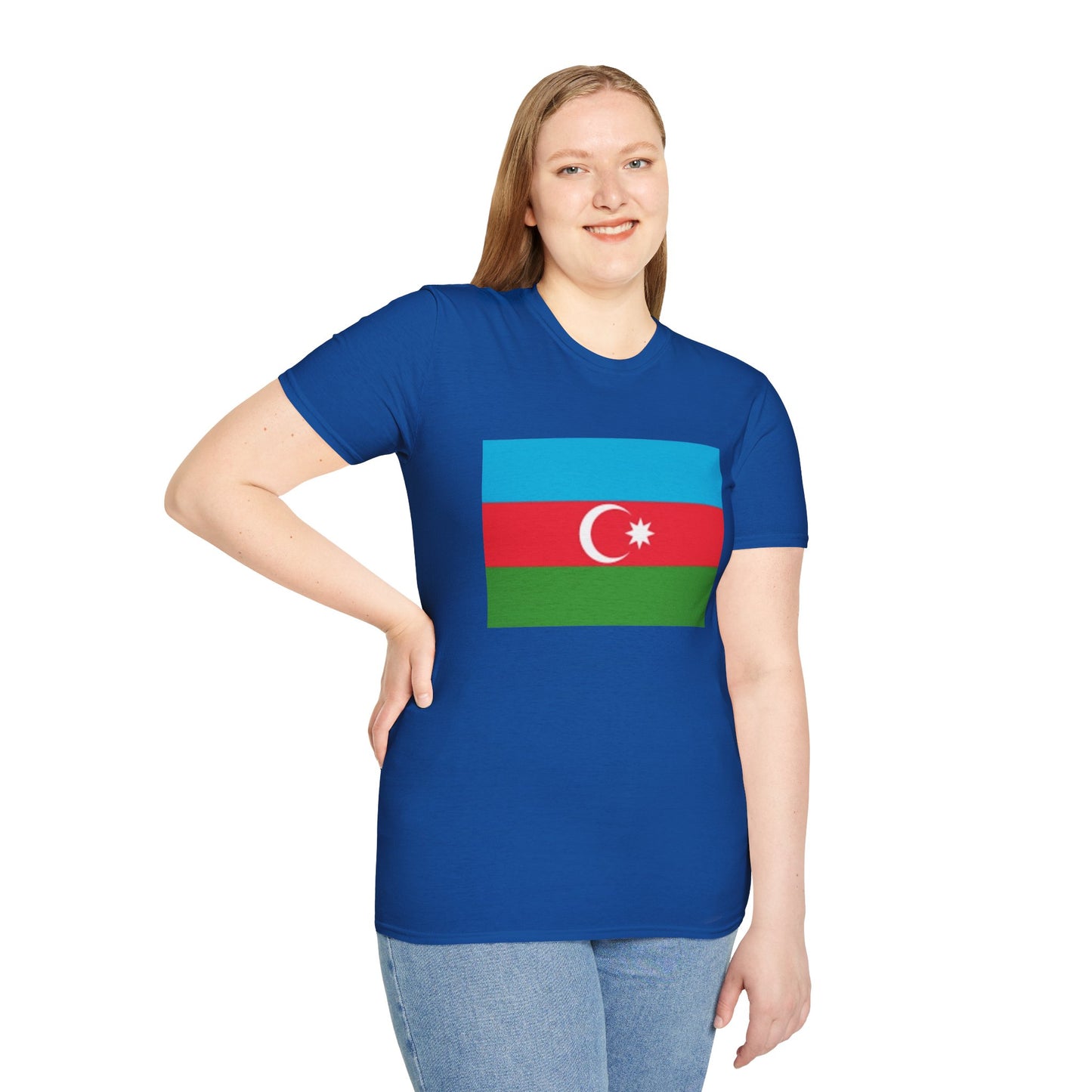 Unisex Softstyle T-Shirt -- Azerbaijan