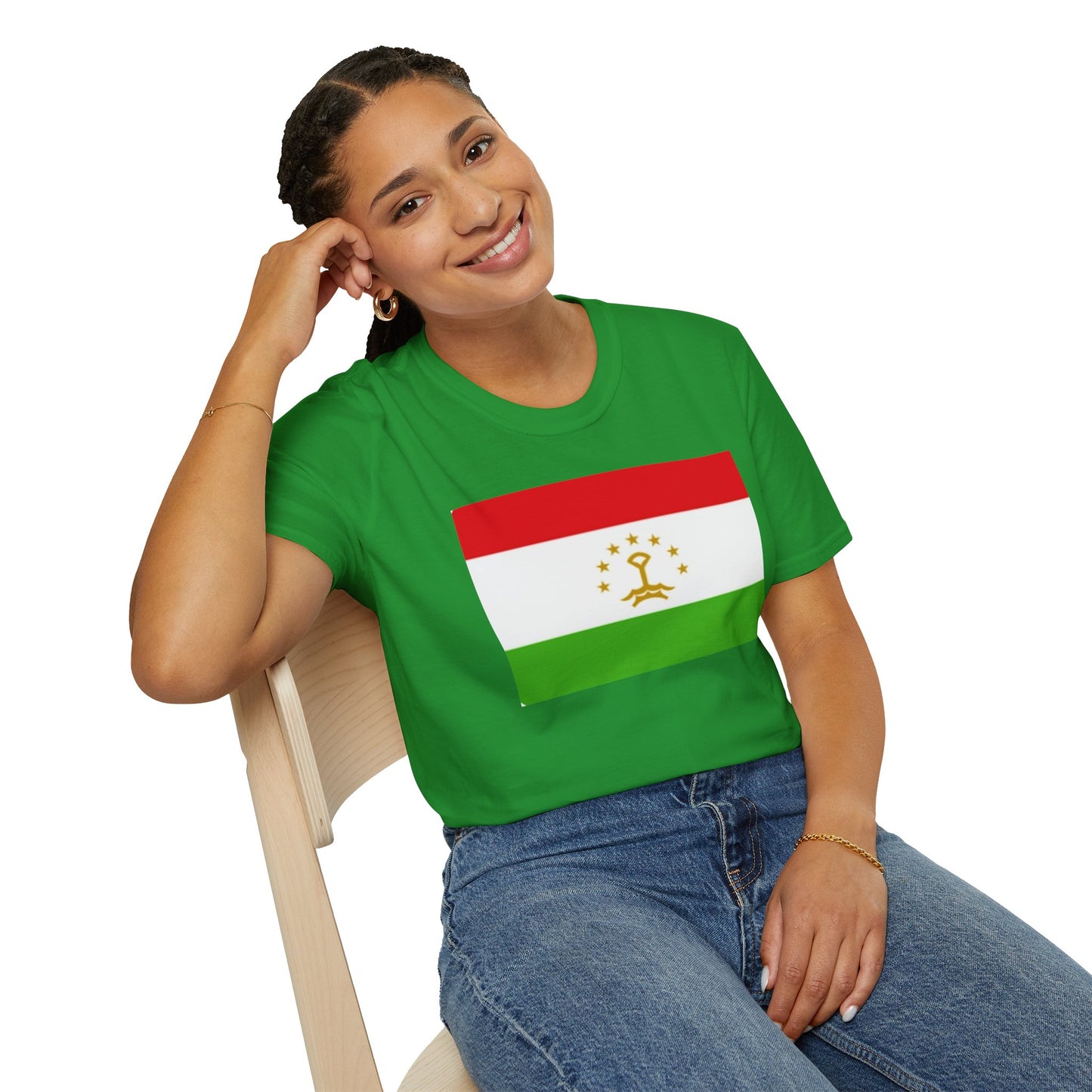 Unisex Softstyle T-Shirt -- Tajikistan