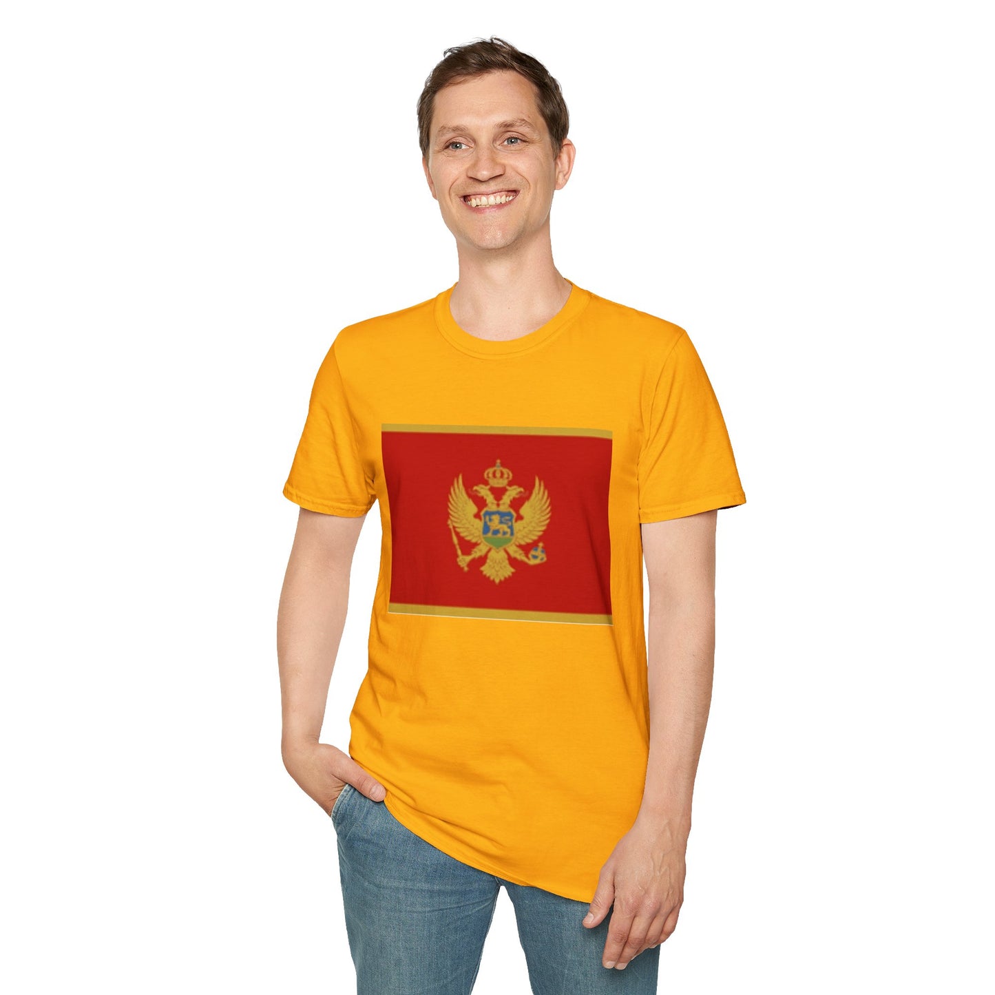 Unisex Softstyle T-Shirt -- Montenegro