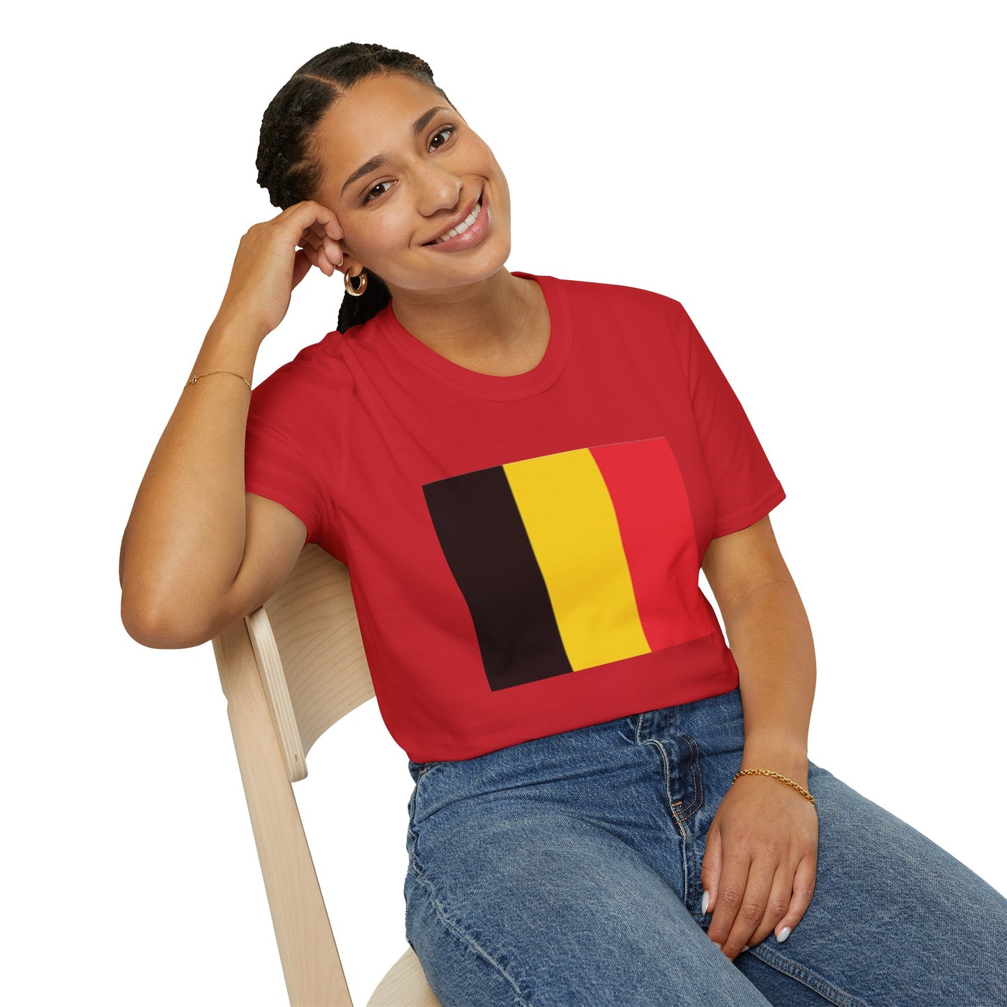 Unisex Softstyle T-Shirt -- Belgium
