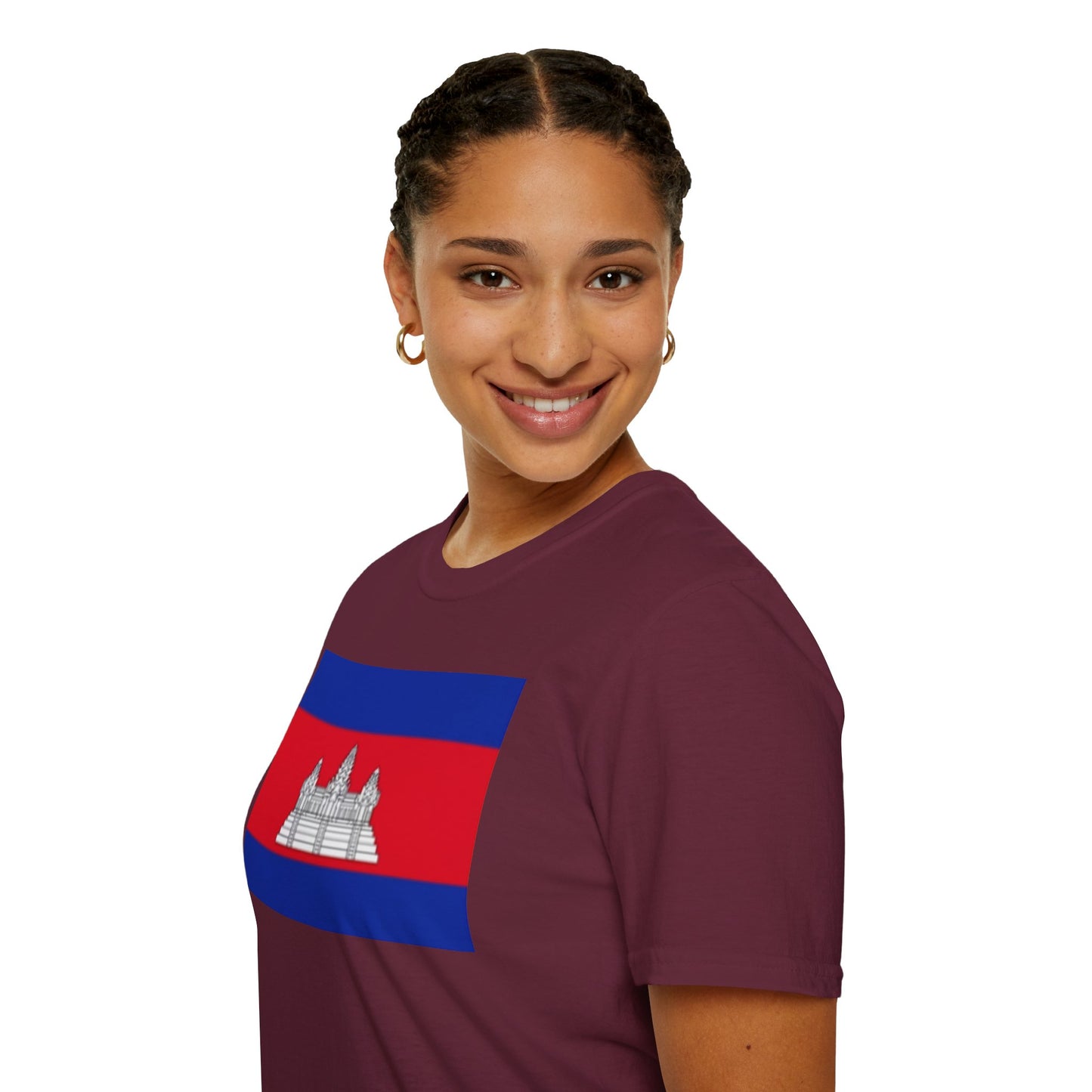 Unisex Softstyle T-Shirt -- Cambodia