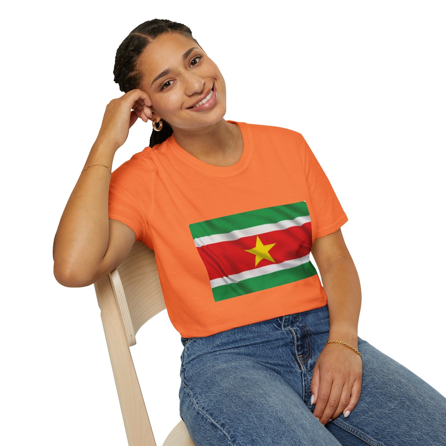 Unisex Softstyle T-Shirt -- Suriname