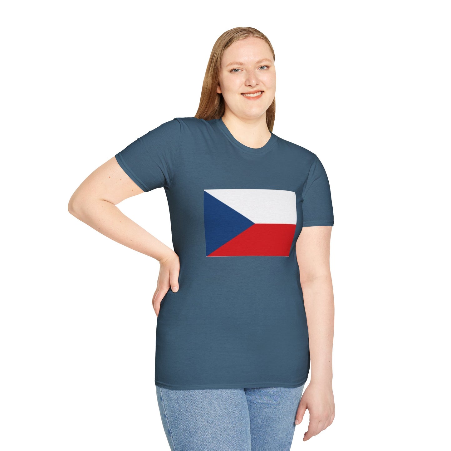 Unisex Softstyle T-Shirt -- Czechia